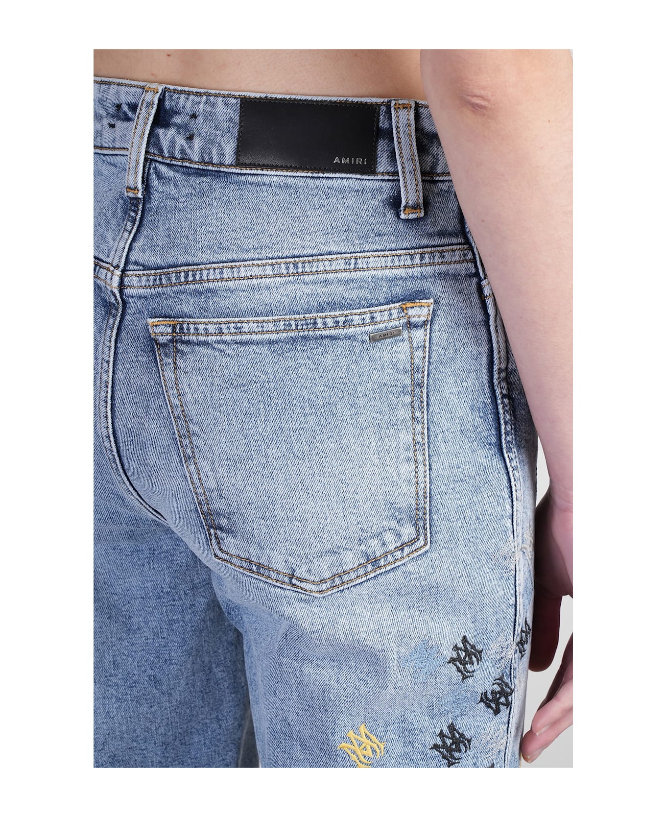 AMIRI Jeans In Blue Denim - blue