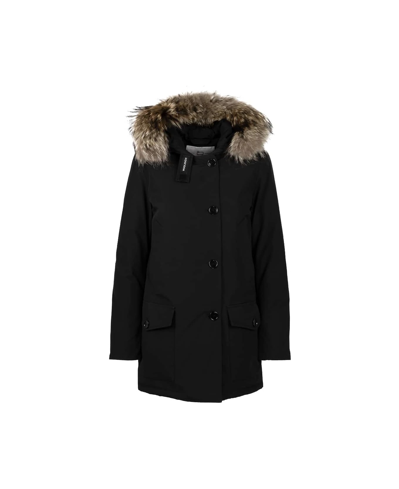 Woolrich Arctic Detachable Fur Parka - Nero コート