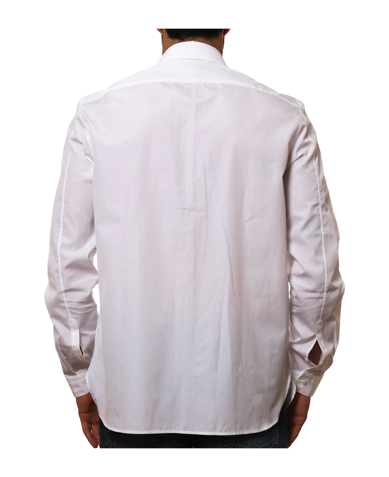 Neil Barrett State Of Liberty Cotton Shirt - White