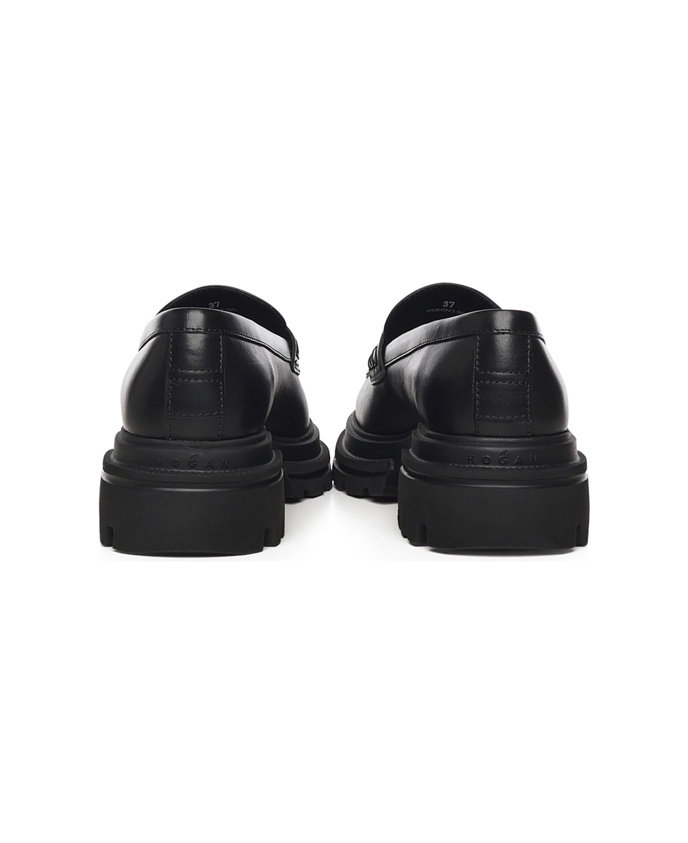 Hogan 10-storey Loafers - Black