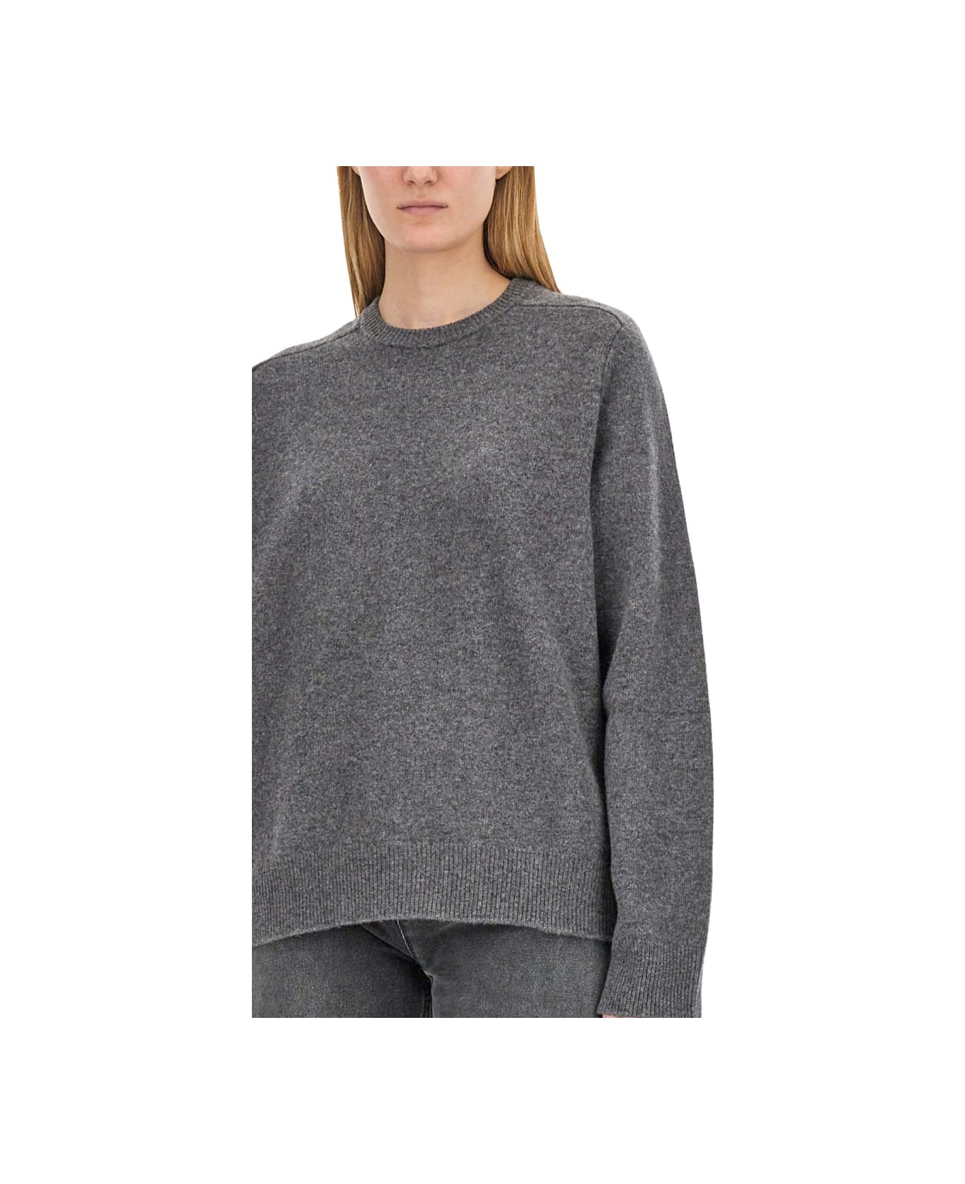 Maison Margiela Wool Jersey. - Charcoal