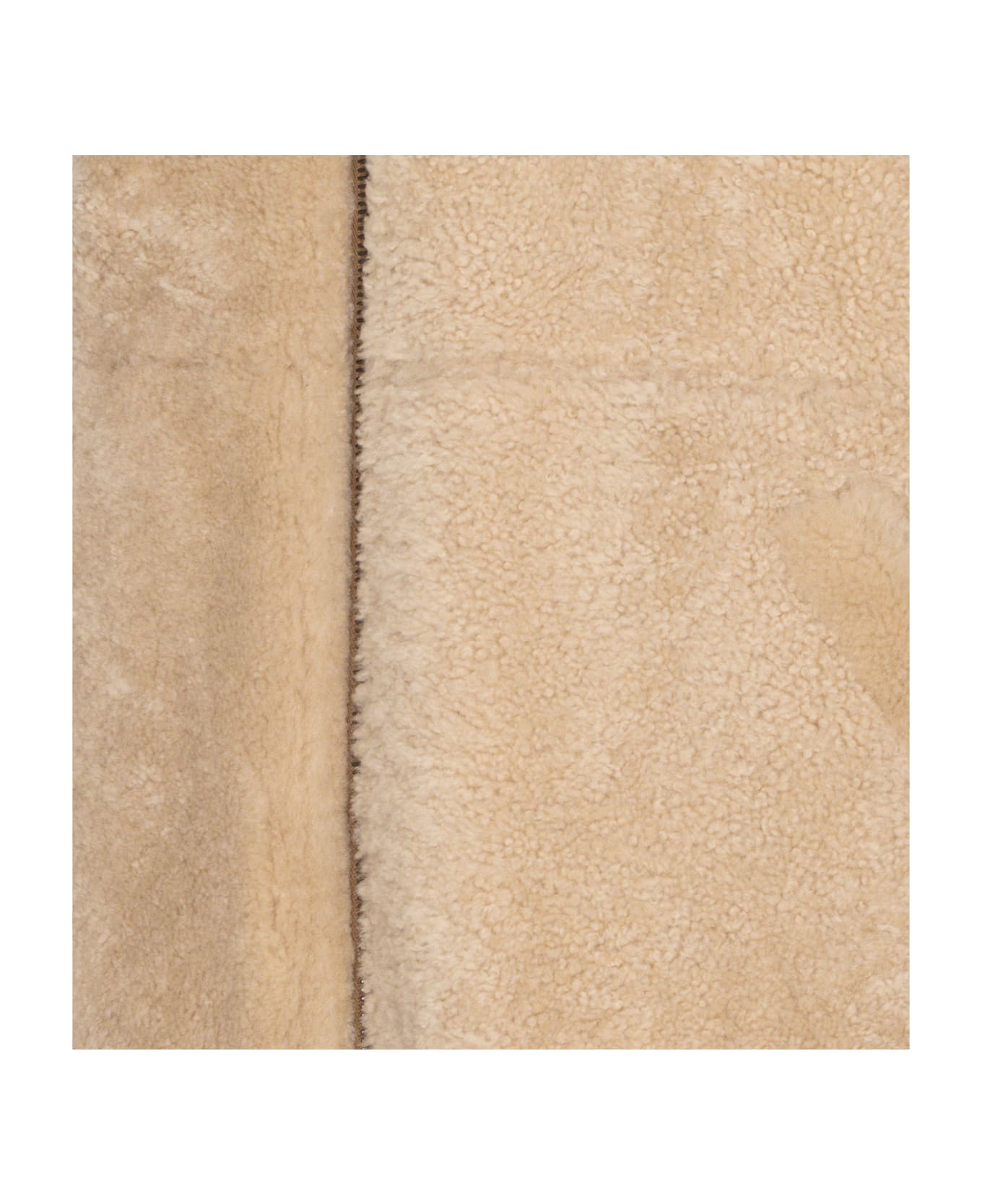 Yves Salomon Reversible Aviateur Shearling Jacket - Beige