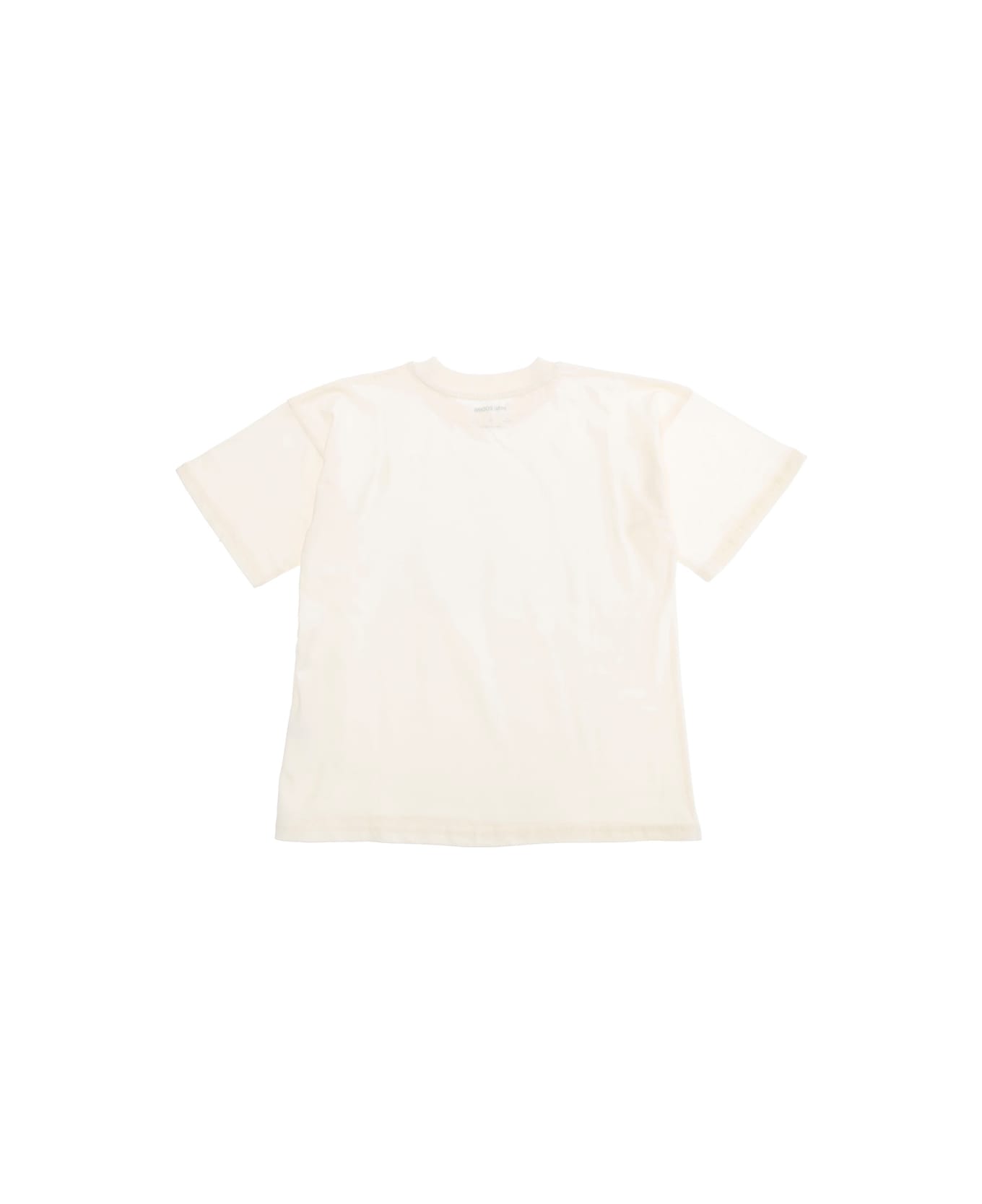 Mini Rodini 'lizard' White T-shirt With Front Print In Cotton Boy - White