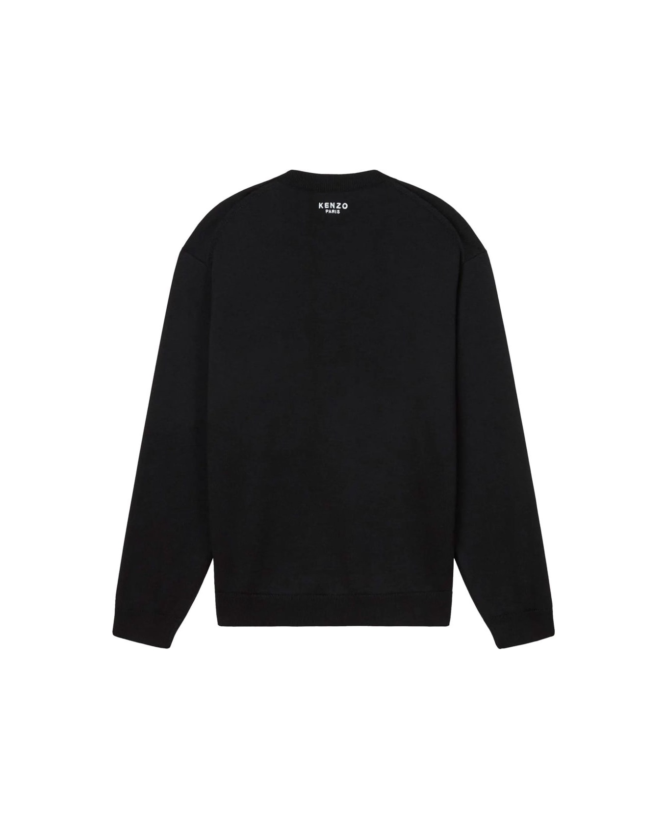 Kenzo Knezo Pop Wool Sweater - Black