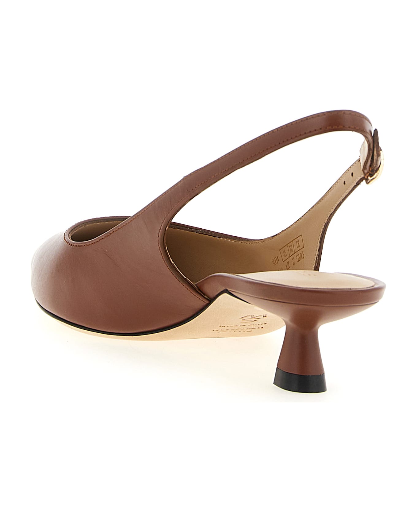 Stuart Weitzman 'stuart Sculpt' Slingback - Brown ハイヒール