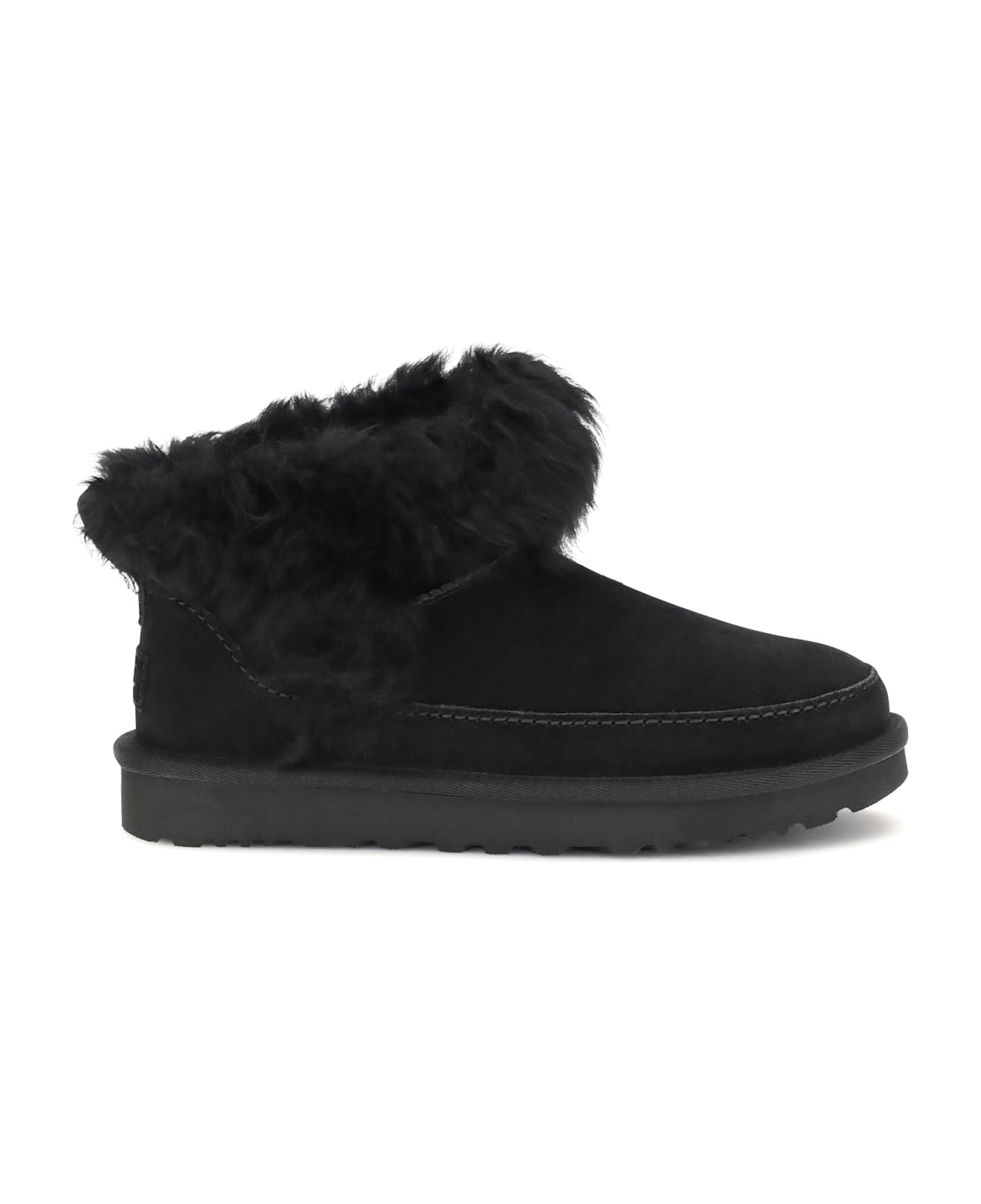 UGG Classic Ultra Mini Chalet Ankle Boots - Blk