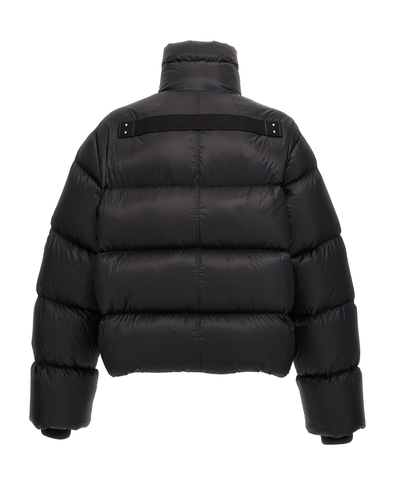 Rick Owens 'turtle' Down Jacket - Black