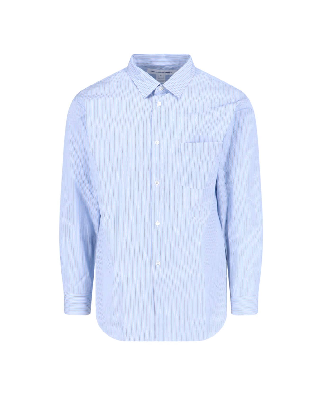 Comme des Garçons Striped Shirt - Light Blue シャツ