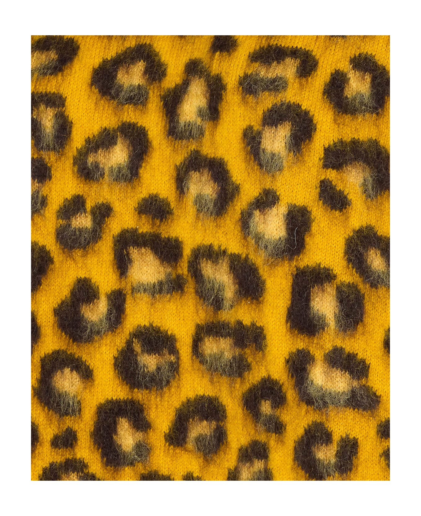 Bottega Veneta Animalier Sweater - Yellow