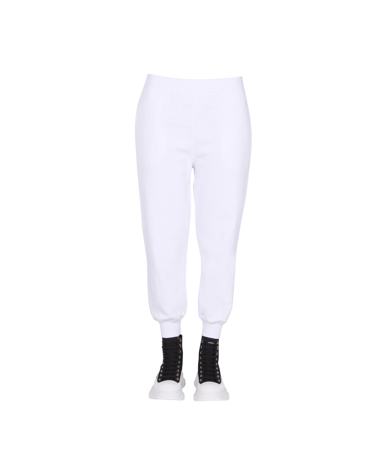 Alexander McQueen Jogging Pants - WHITE