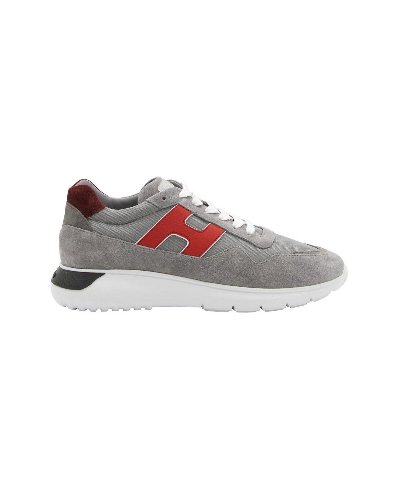 Hogan Interactive 3 Side H Patch Sneakers - GREY