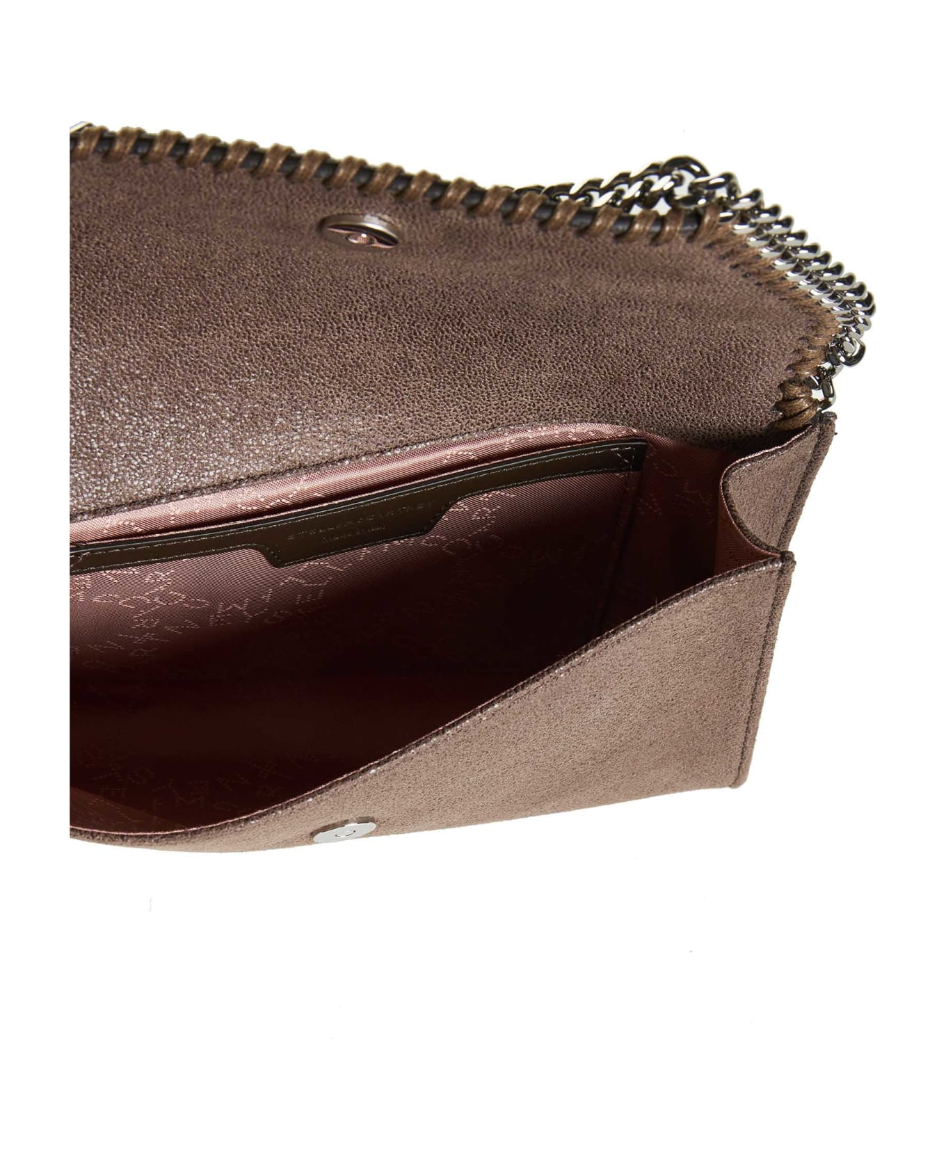 Stella McCartney Shoulder Bag - Dark taupe