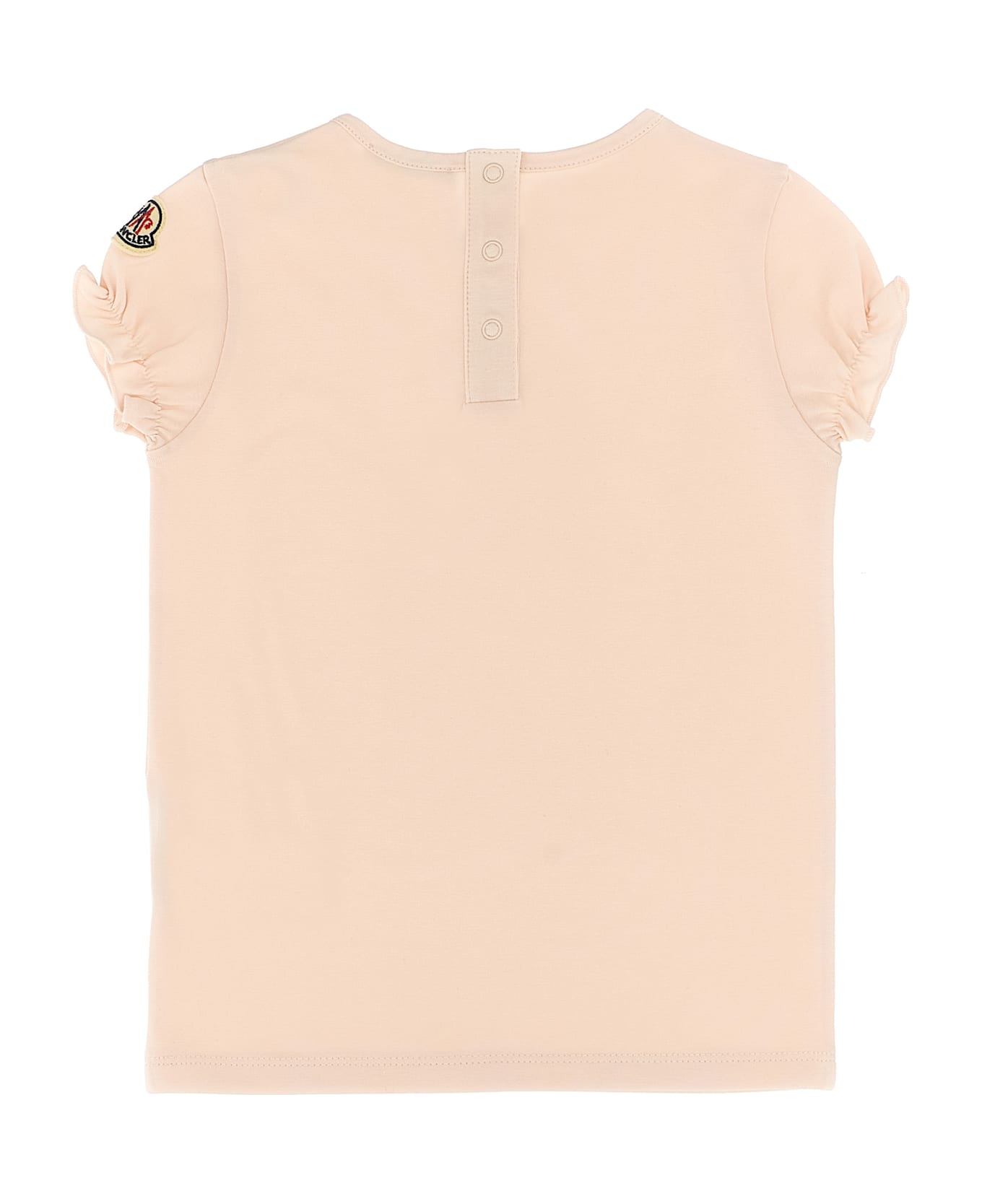 Moncler Printed T-shirt - Pink