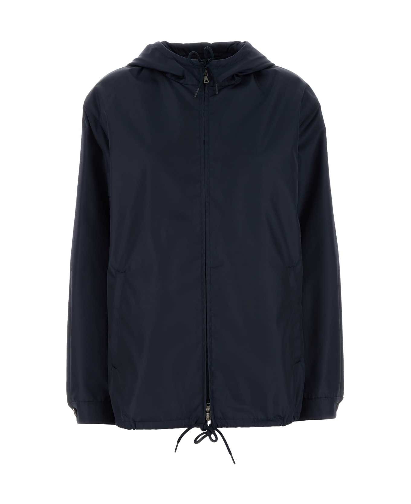 Prada Dark Blue Re-nylon Jacket - BLU