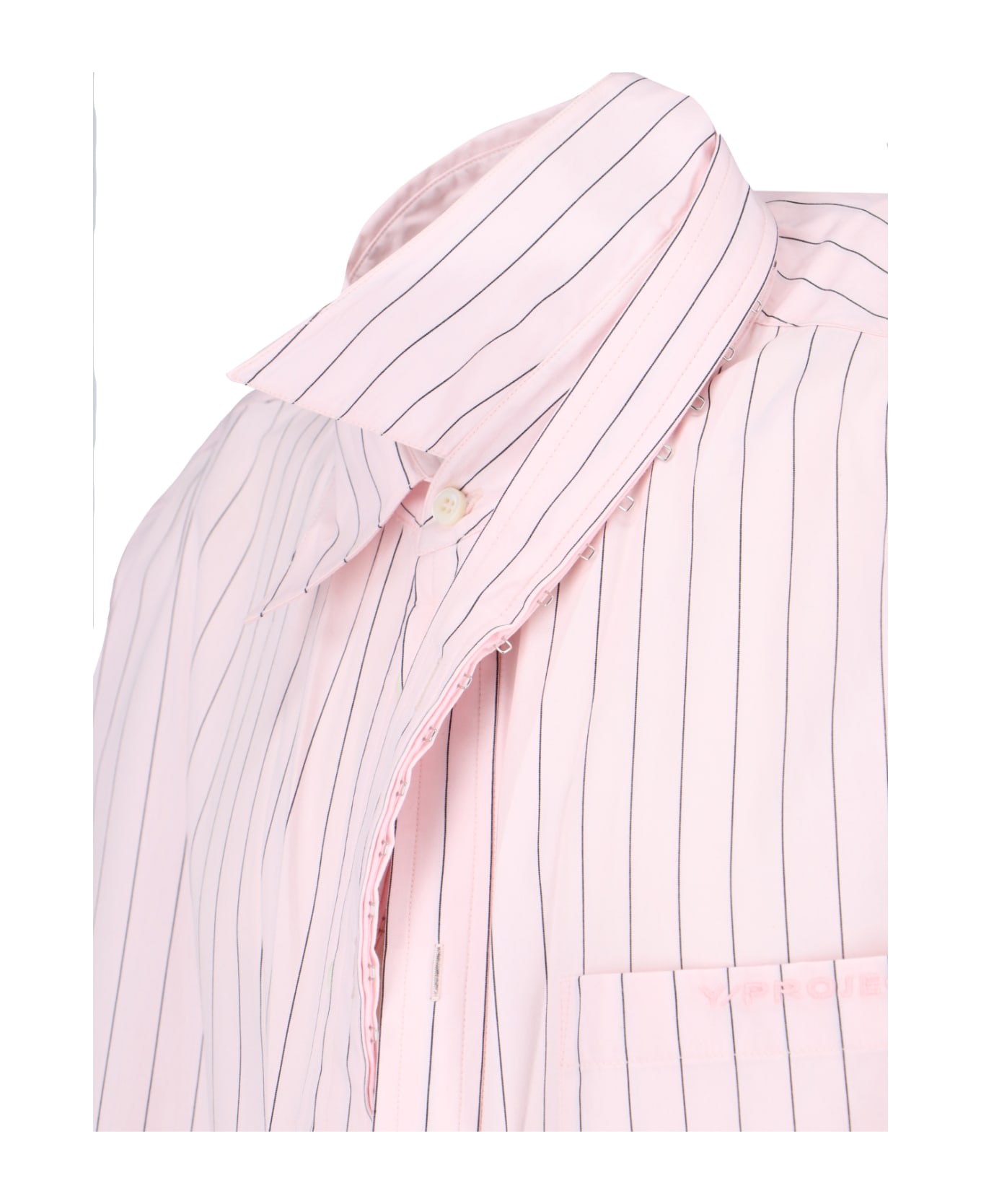 Y/Project Striped Shirt - Pink シャツ