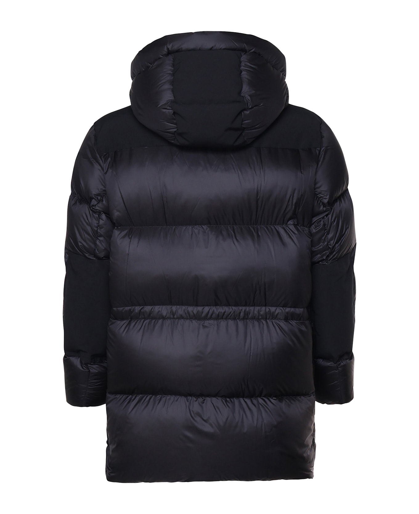Burberry Padded And Quilted Jacket - Black コート