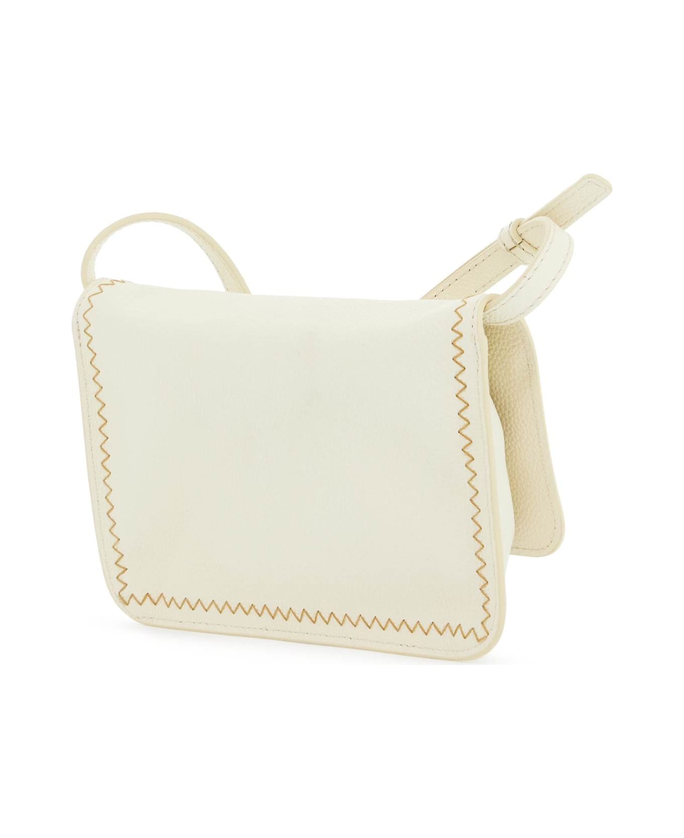 Marni Flap Trunk Shoulder Bag With - IVORY (White)