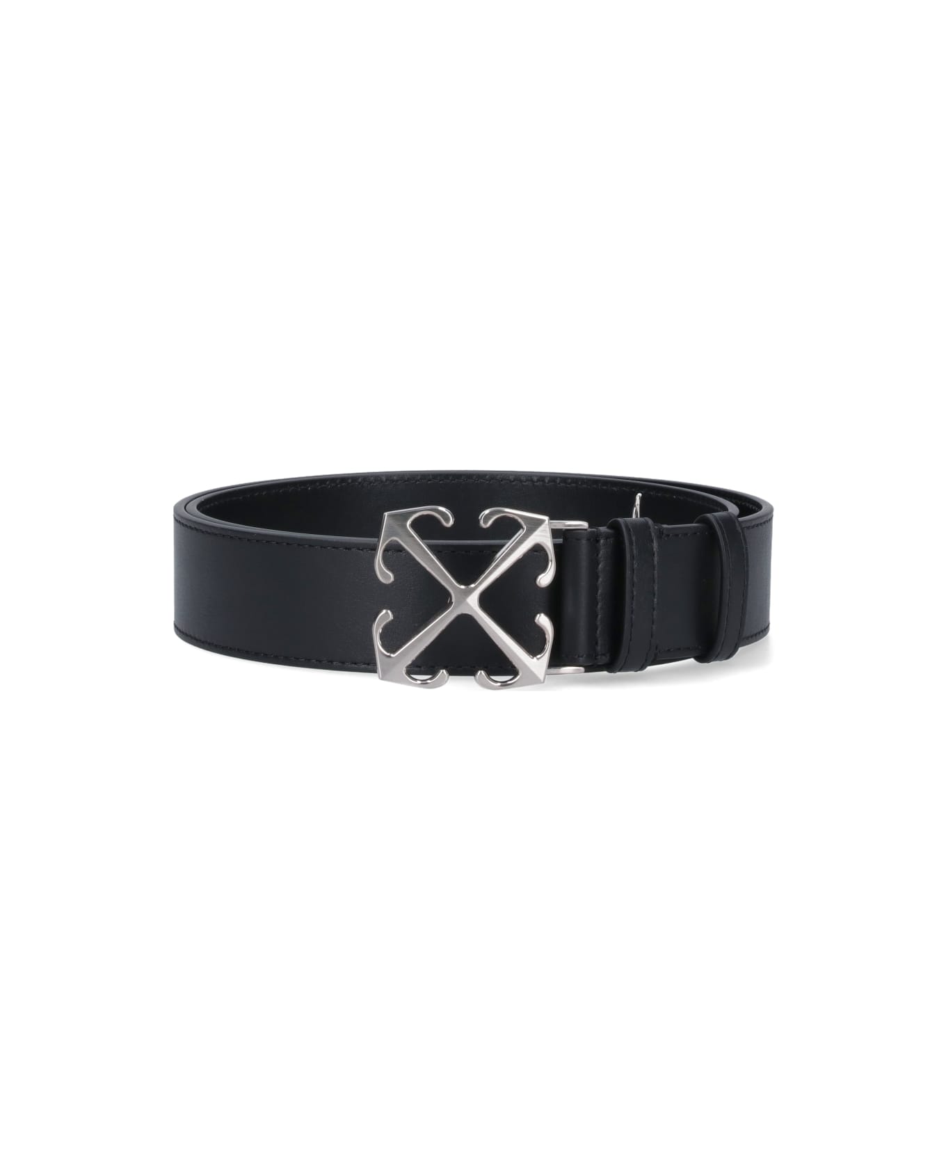 Off-White Logo Belt - Black