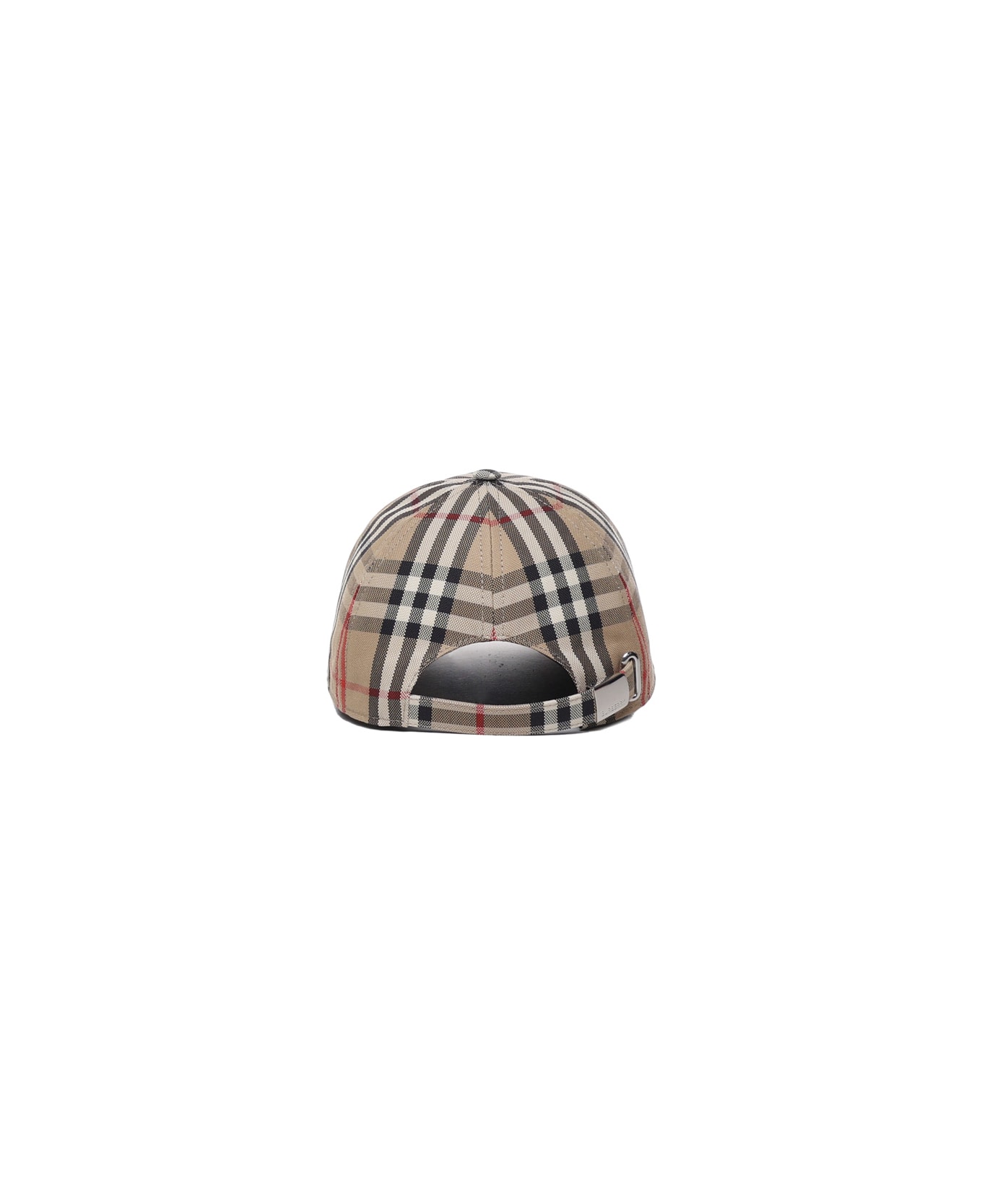 Burberry Vintage Check Hat In Cotton - Archive Beige