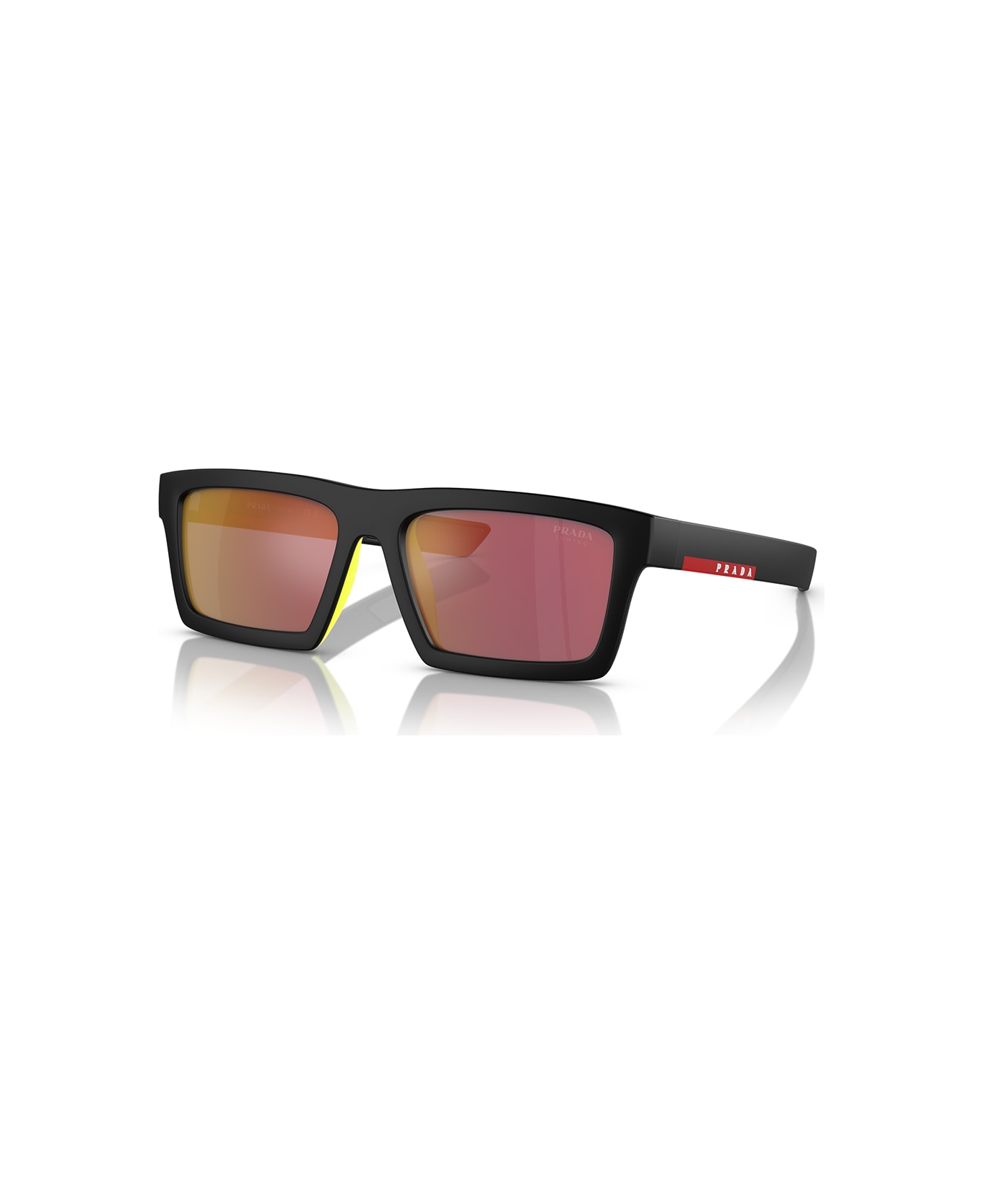 Prada Linea Rossa Sunglasses - Nero/Rosso specchiato サングラス