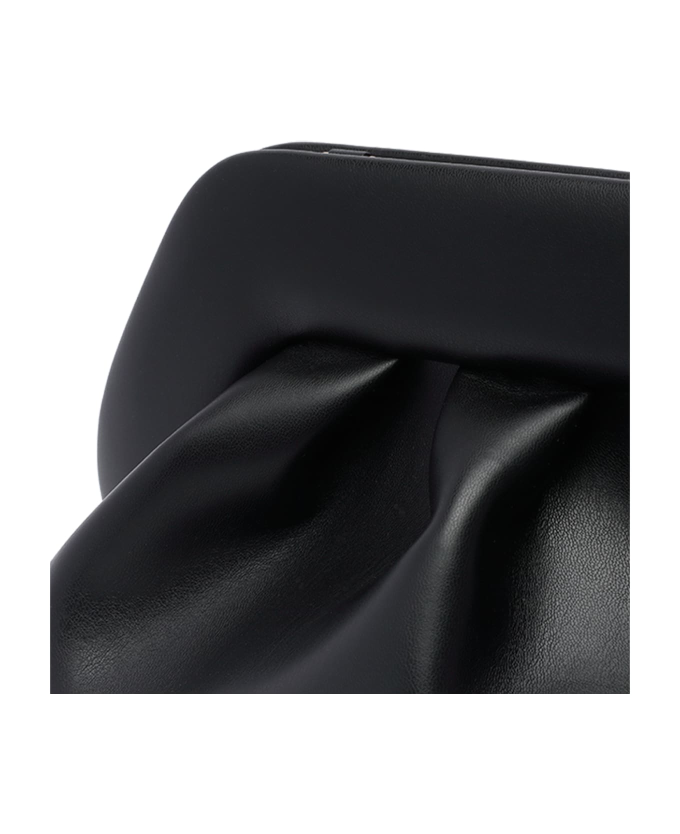 THEMOIRè Tia Vegan Fabric Handbag - Black