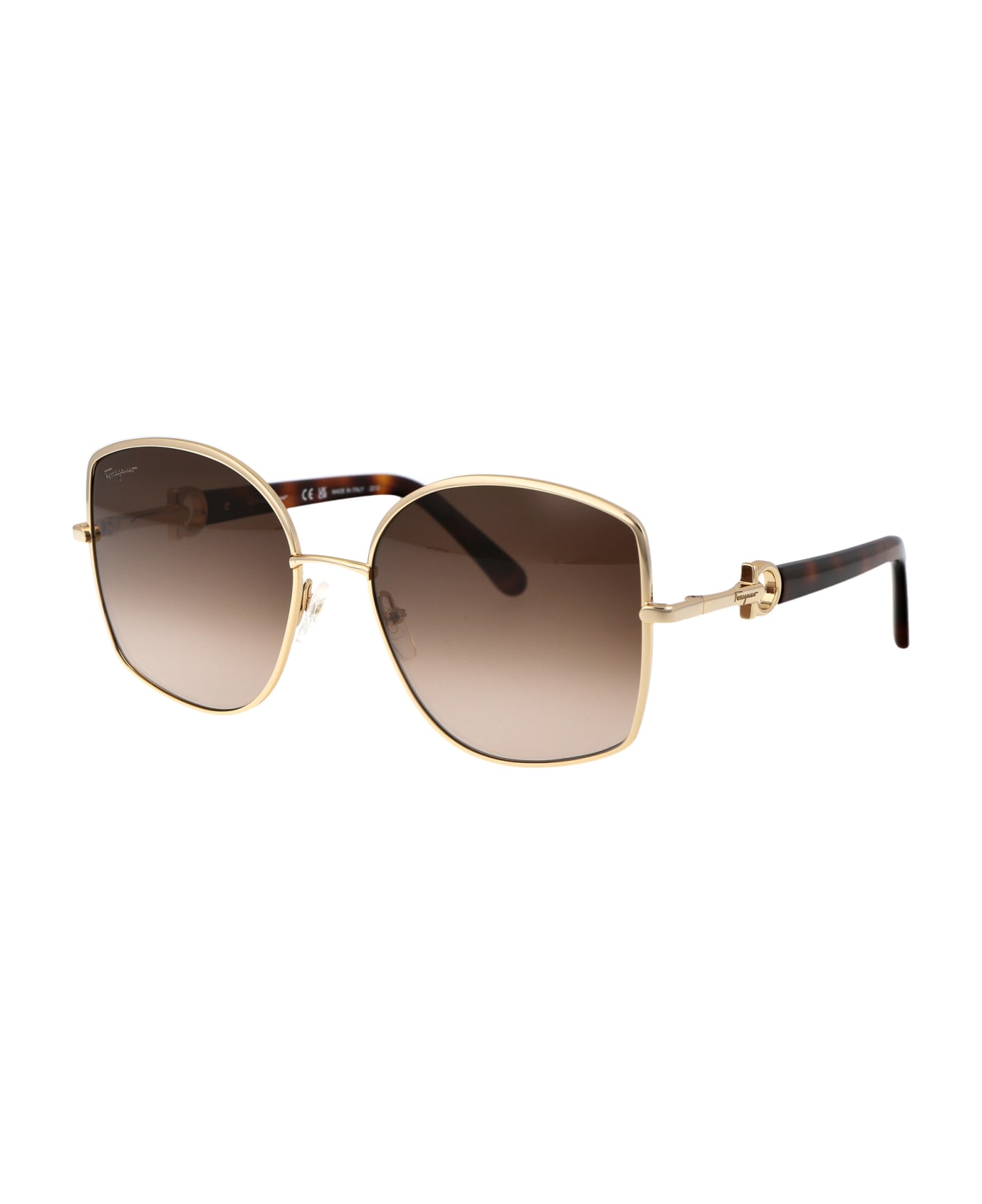 Salvatore Ferragamo Eyewear Sf304s Sunglasses - 745 GOLD