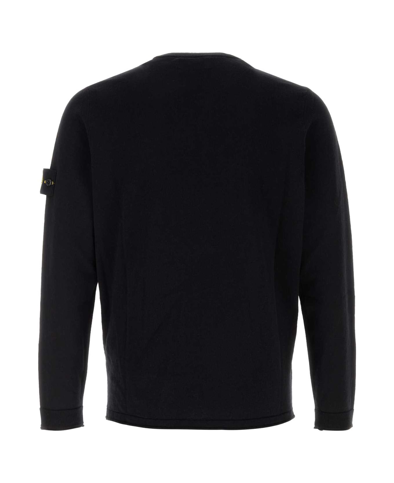Stone Island Midnight Blue Cotton Sweater - NAVY ニットウェア