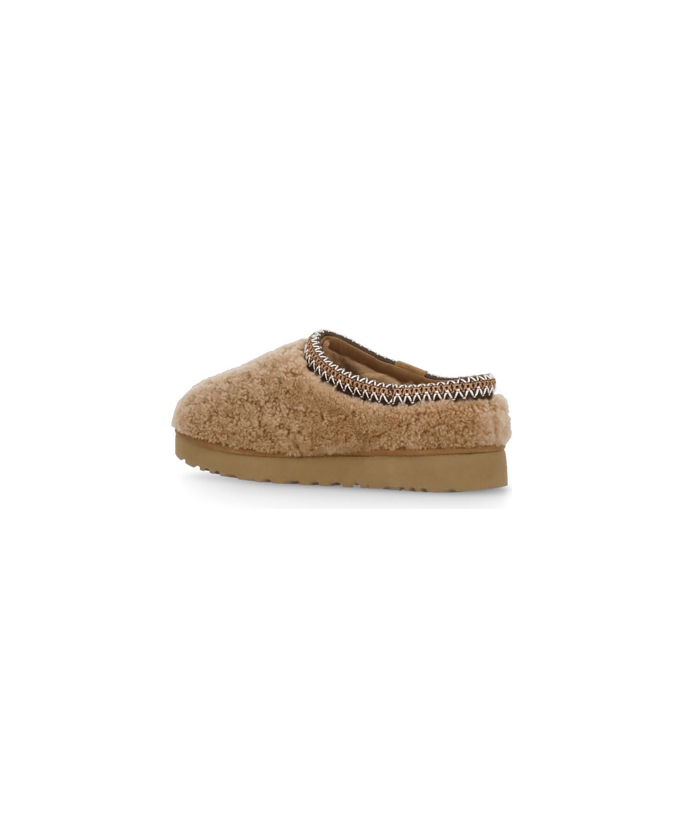 UGG Tasman Maxi Curly Slippers - Brown