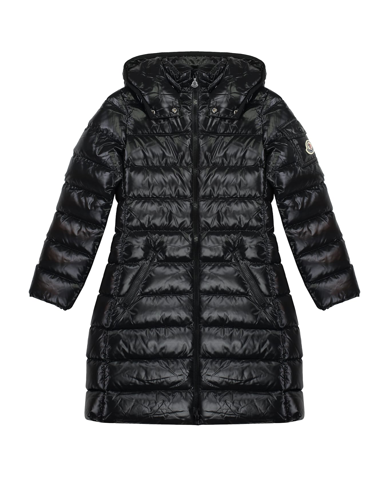 Moncler Moka Hooded Full-zip Down Jacket - black