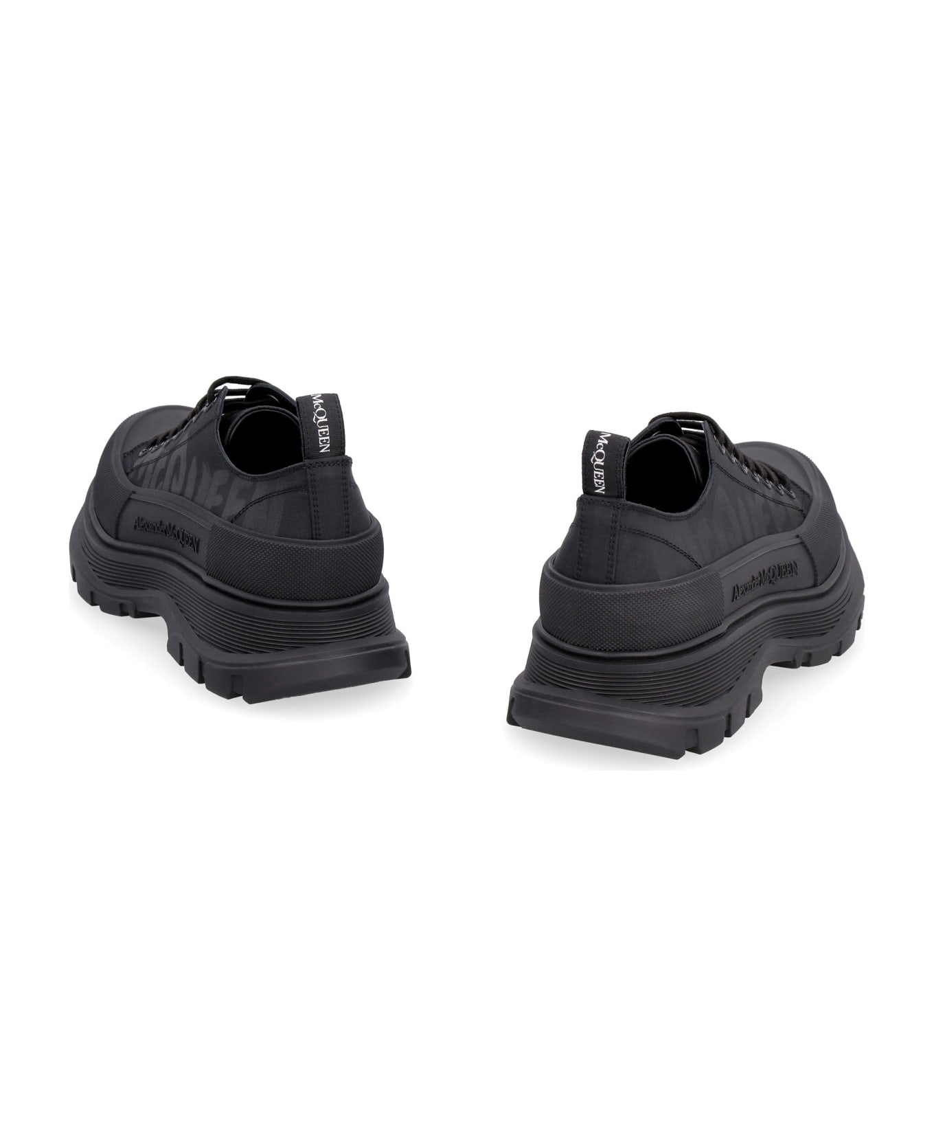Alexander McQueen Tread Slick Low-top Sneakers - black