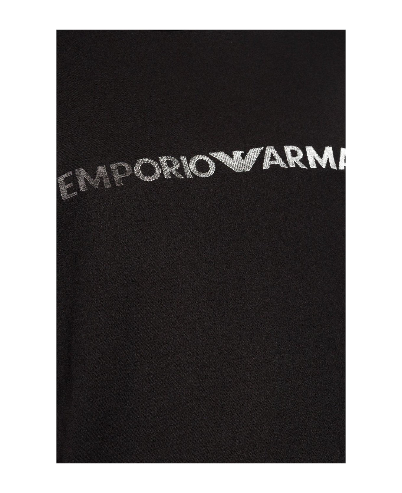 Emporio Armani Cotton T-shirt - Nero