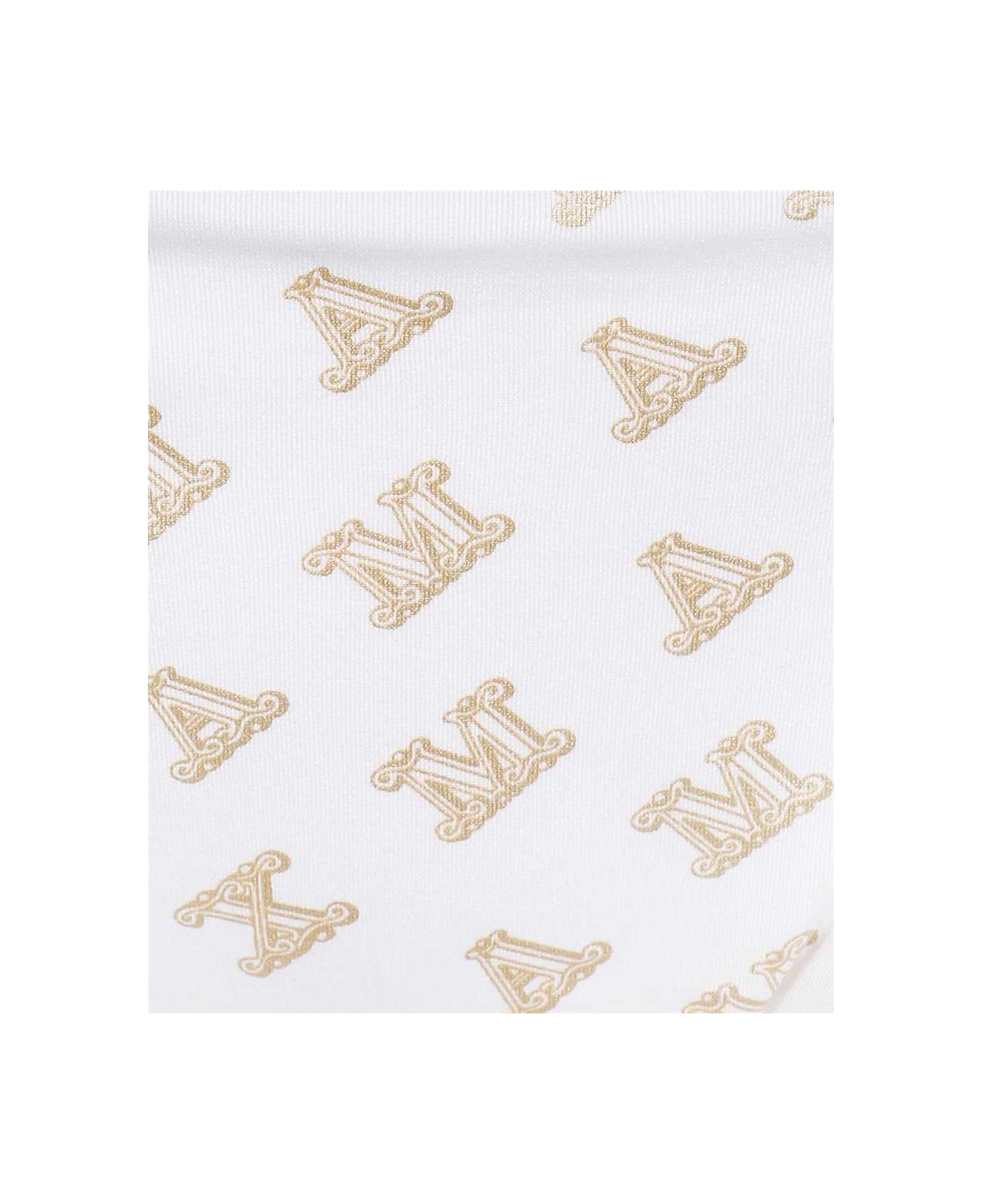 Max Mara Tie Side Bikini Hipster - White