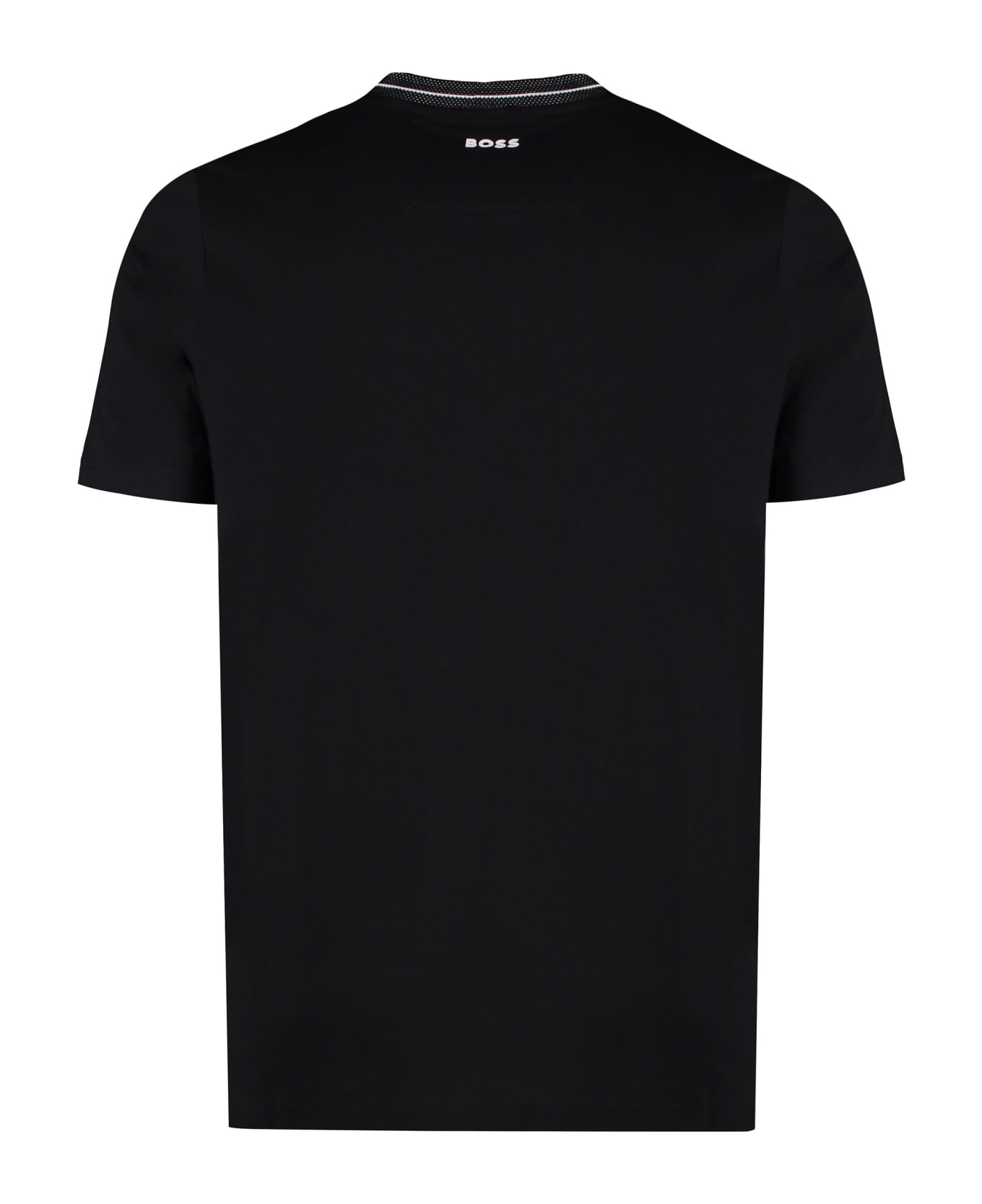 Hugo Boss Cotton Crew-neck T-shirt - black