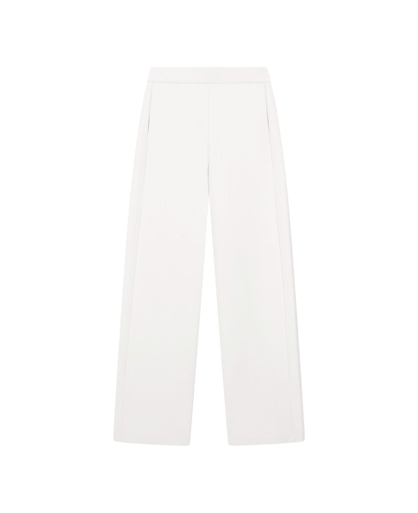 Emporio Armani Straight-leg Trousers - Ivory