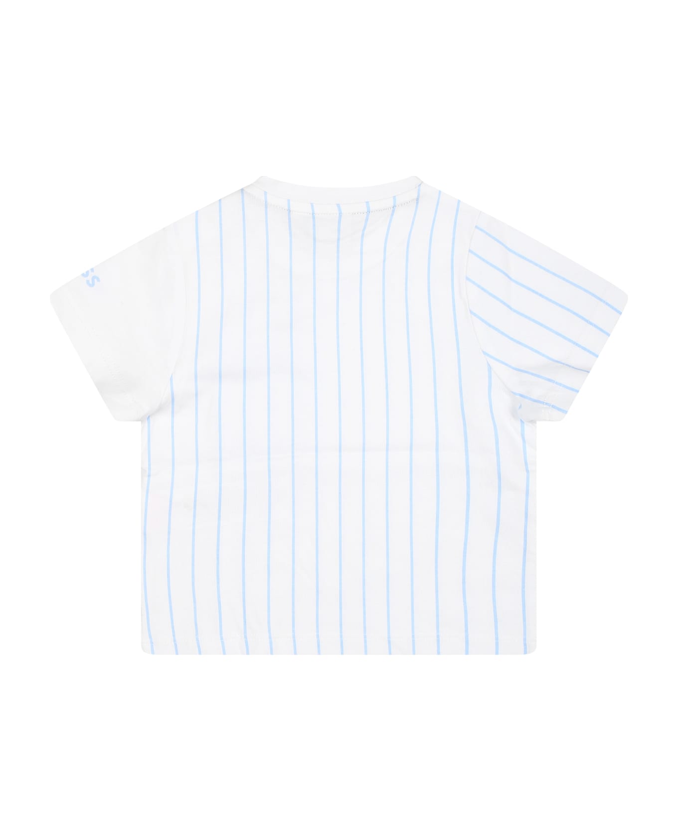 Hugo Boss White T-shirt For Baby Boy - White Tシャツ＆ポロシャツ