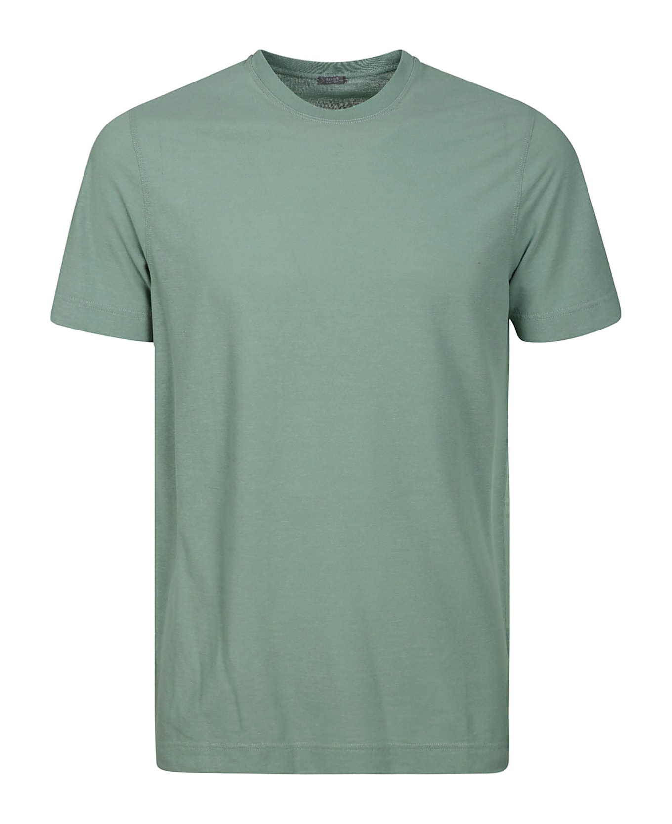 Zanone Tshirt Ice Cotton - Green Tourmaline