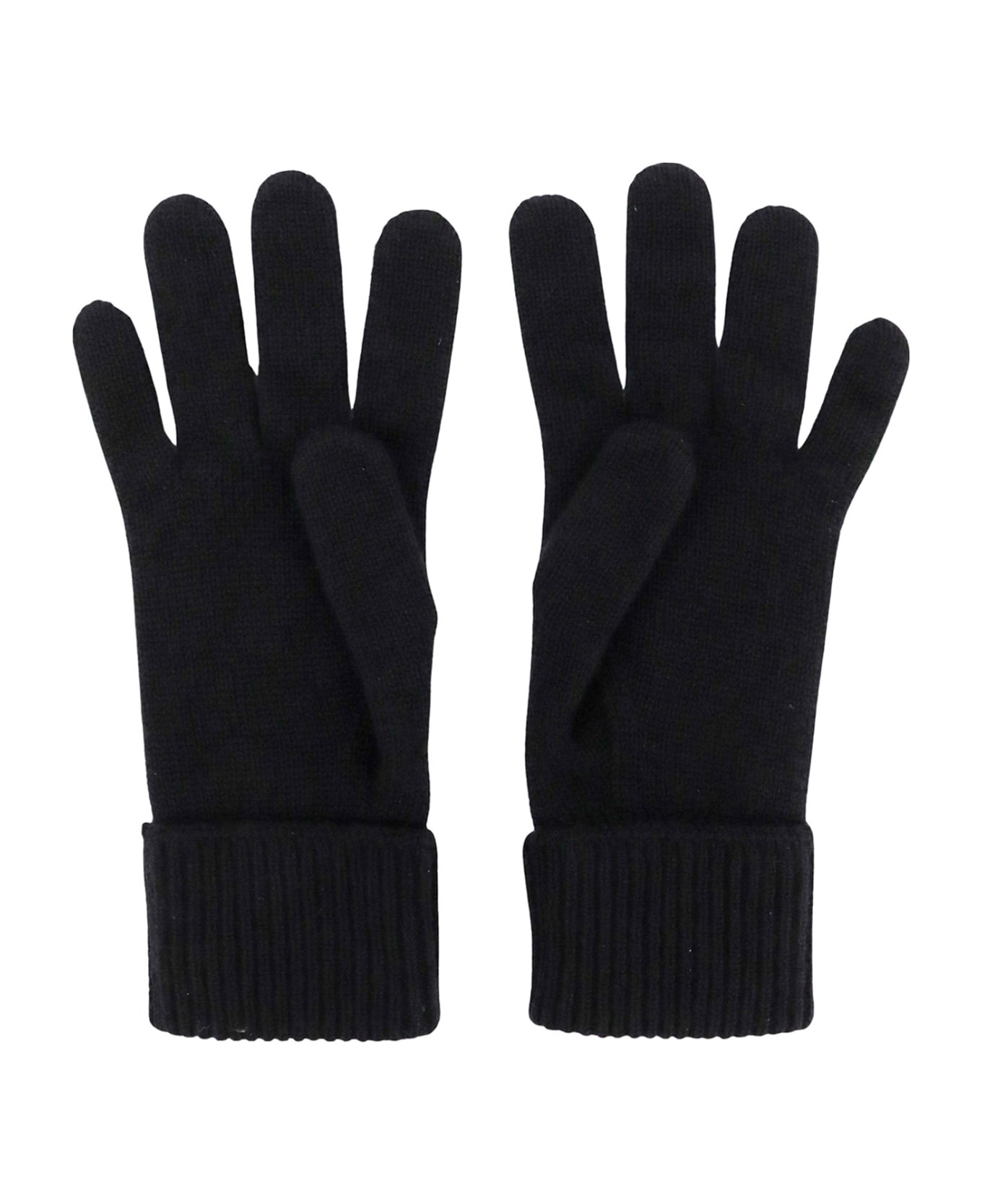 Burberry Cashmere Blend Gloves - Black