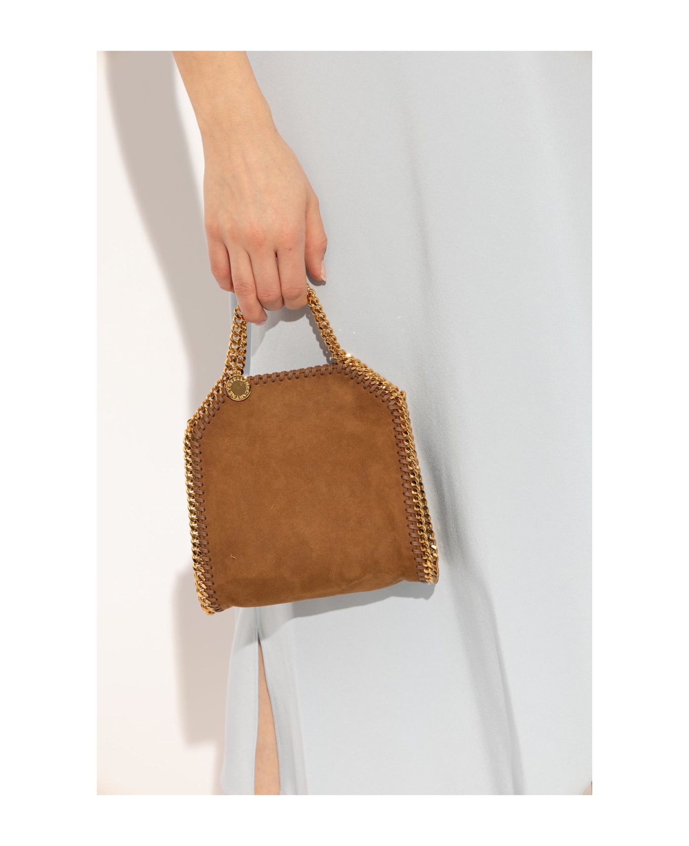 Stella McCartney Handbag Falabella Tiny - BROWN