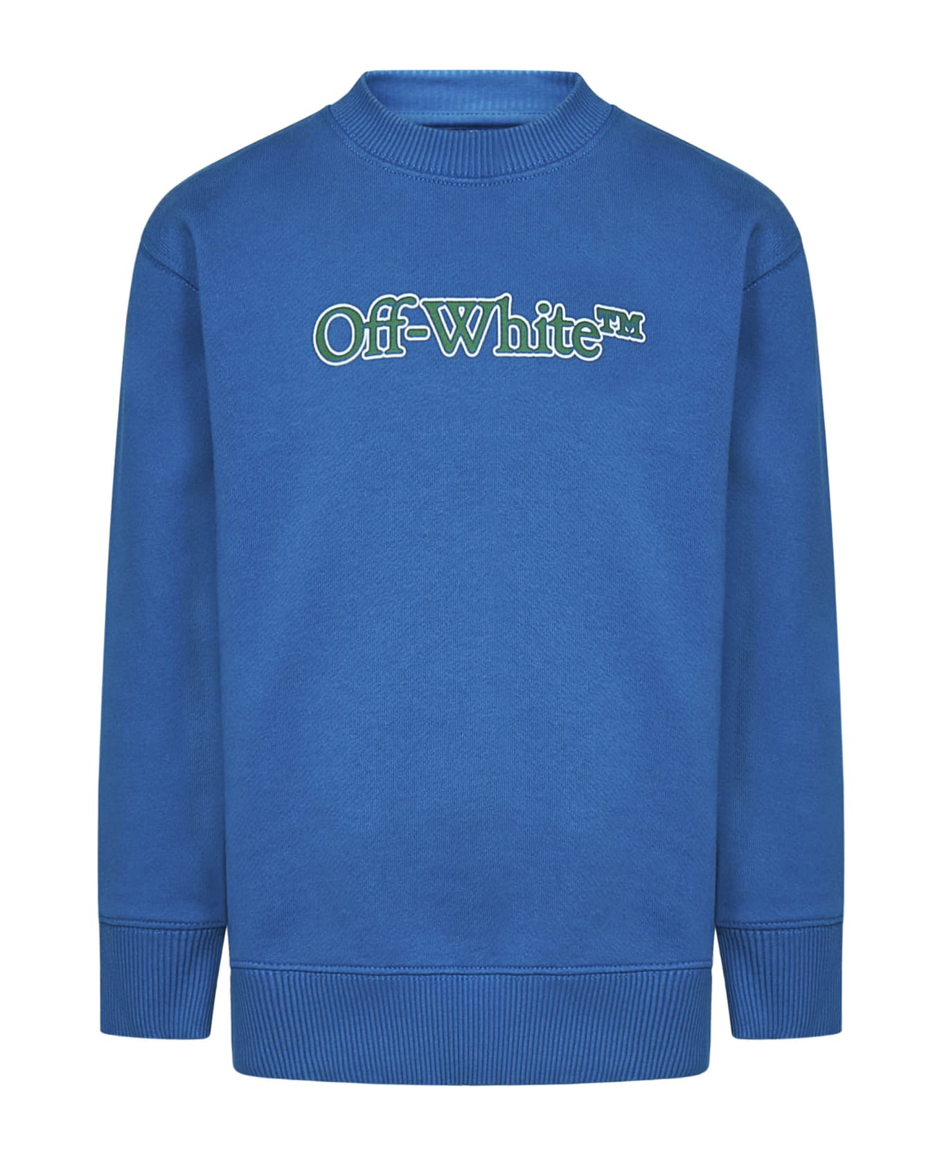 Off-White Kids Sweatshirt - Blue ニットウェア＆スウェットシャツ