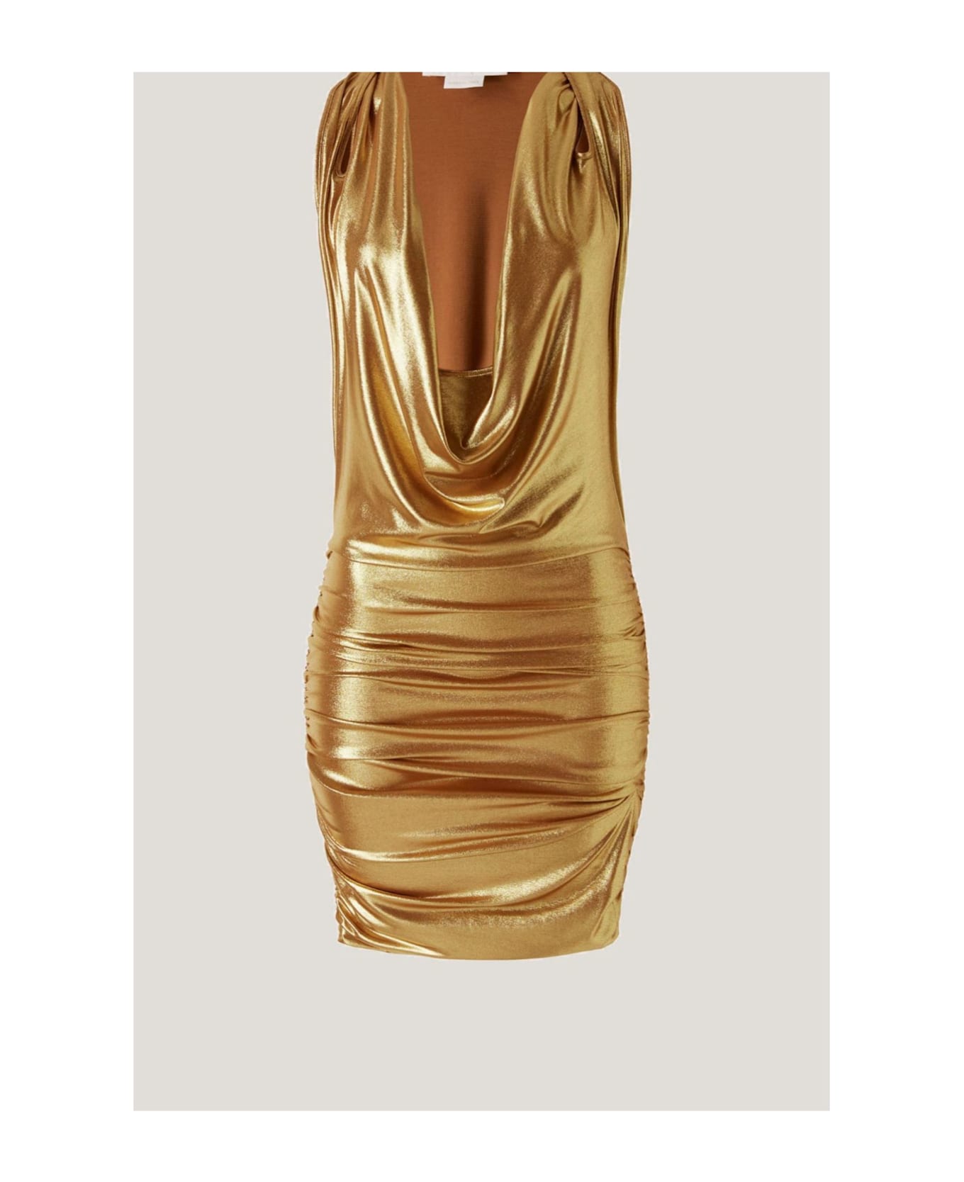 Genny Sleeveless Dress - Golden