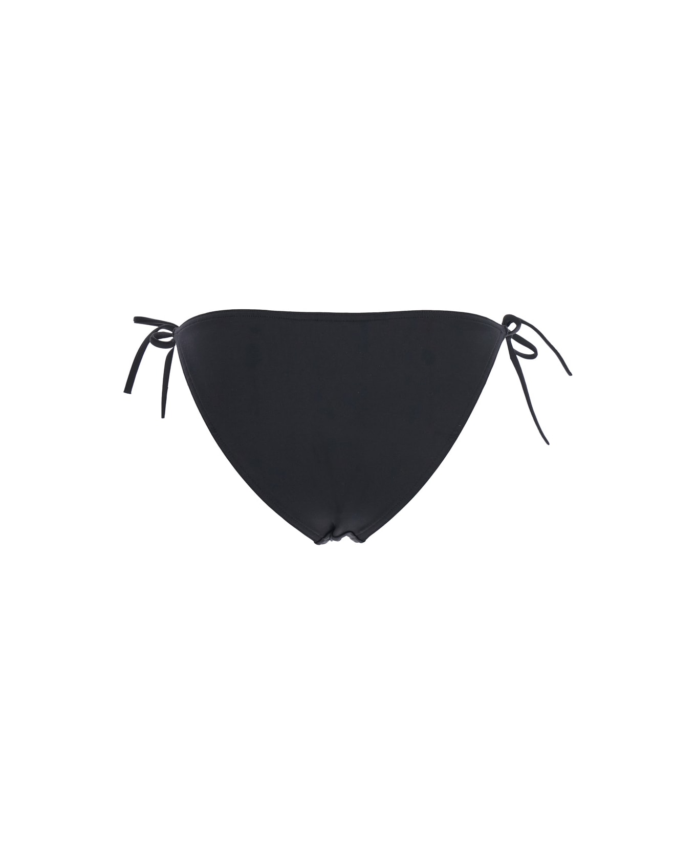 Eres 
malou
 Black Bikini Bottoms With Side Tie Closure In Tech Fabric Stretch Woman - Black