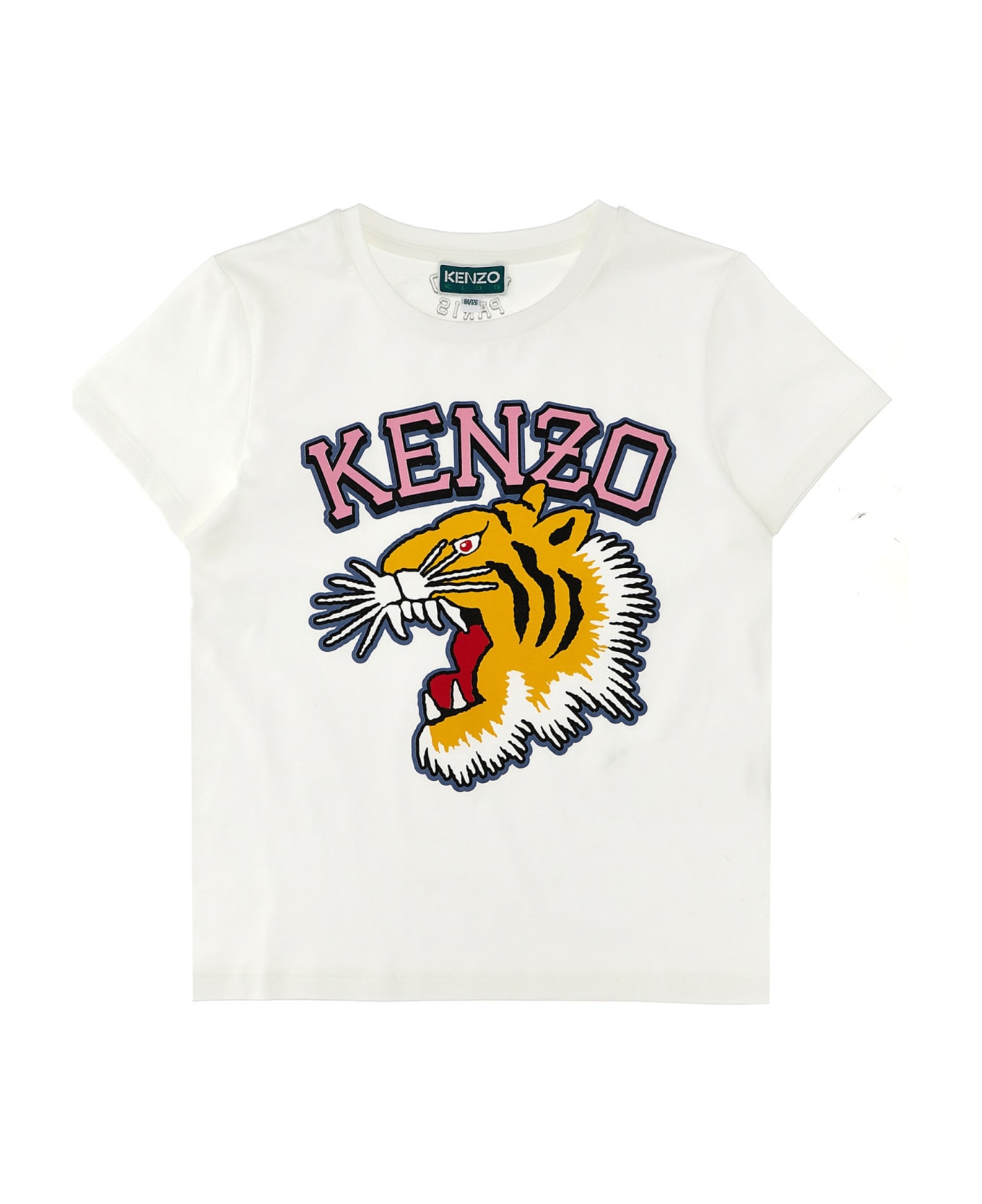 Kenzo Logo Print T-shirt - Ivory