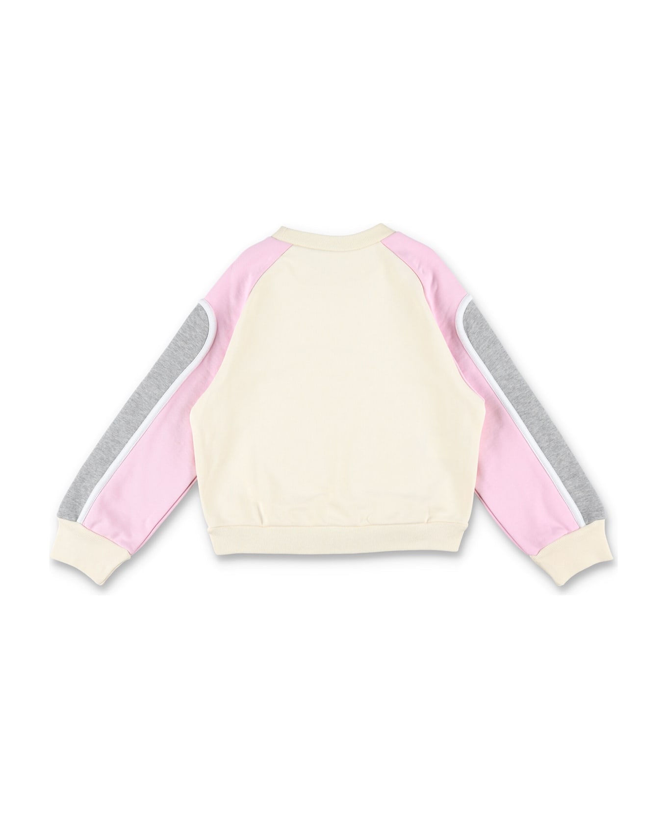 Marni Kid - Colorblock Sweatshirt - BEIGE/PINK