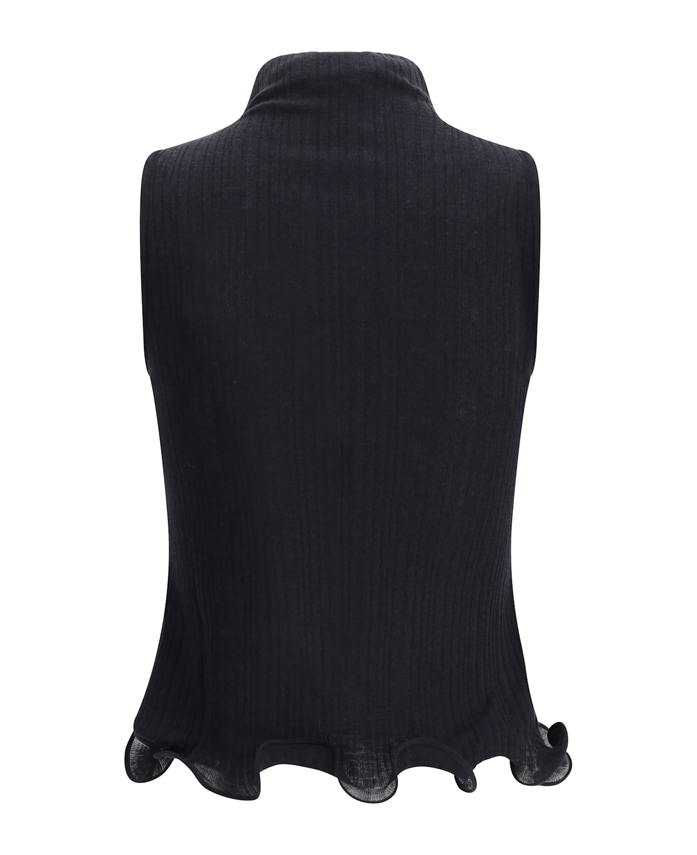 Fendi Sleeveless Virgin Wool Top