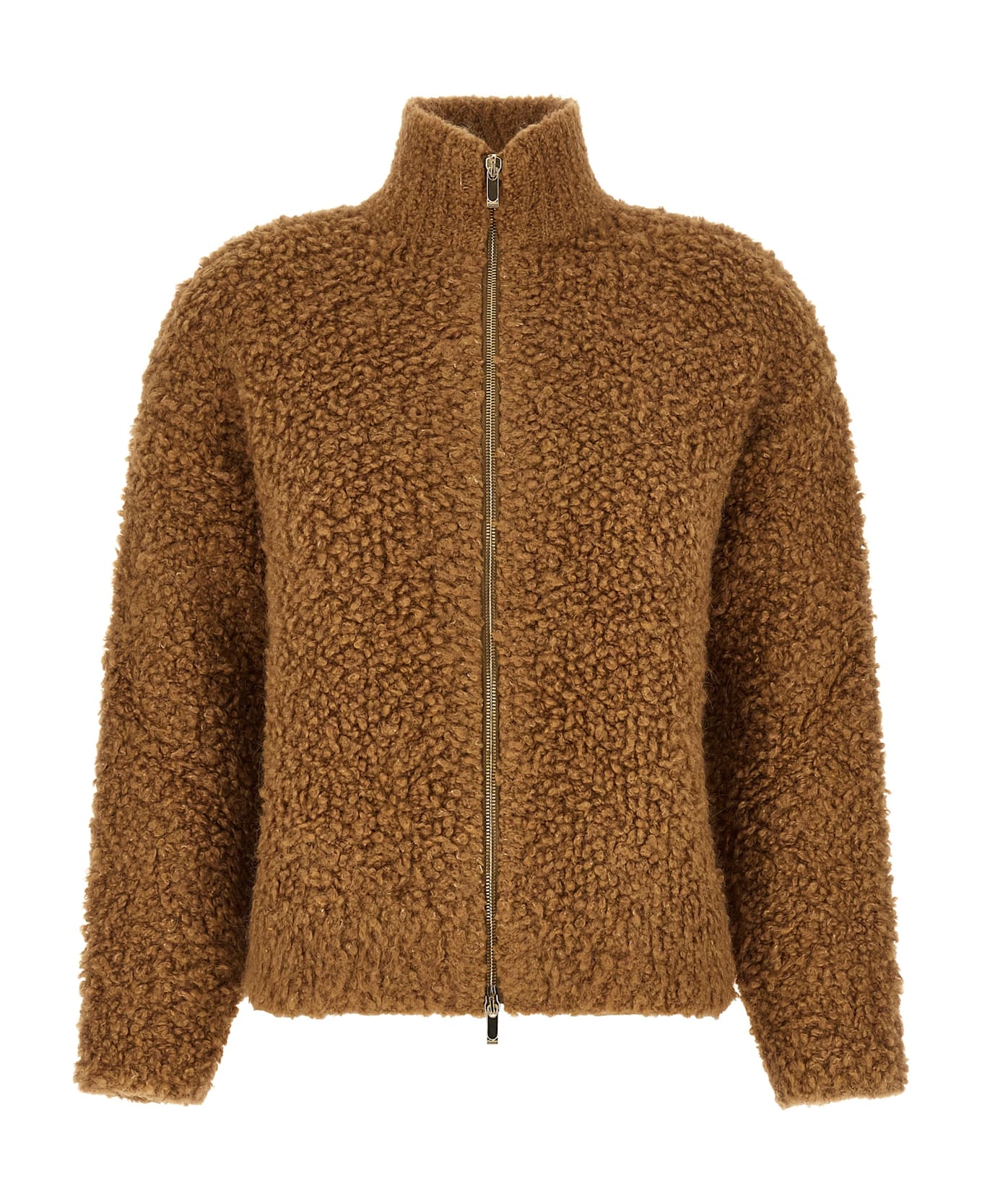 Max Mara Studio 'oggetti' Cardigan - Brown