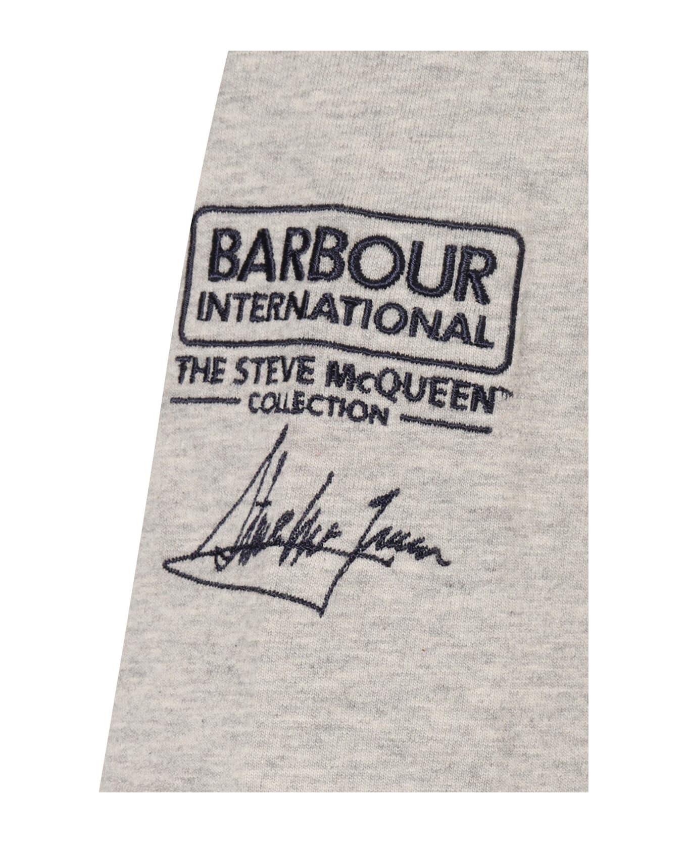 Barbour Smq Rickman T-shirt - GREY
