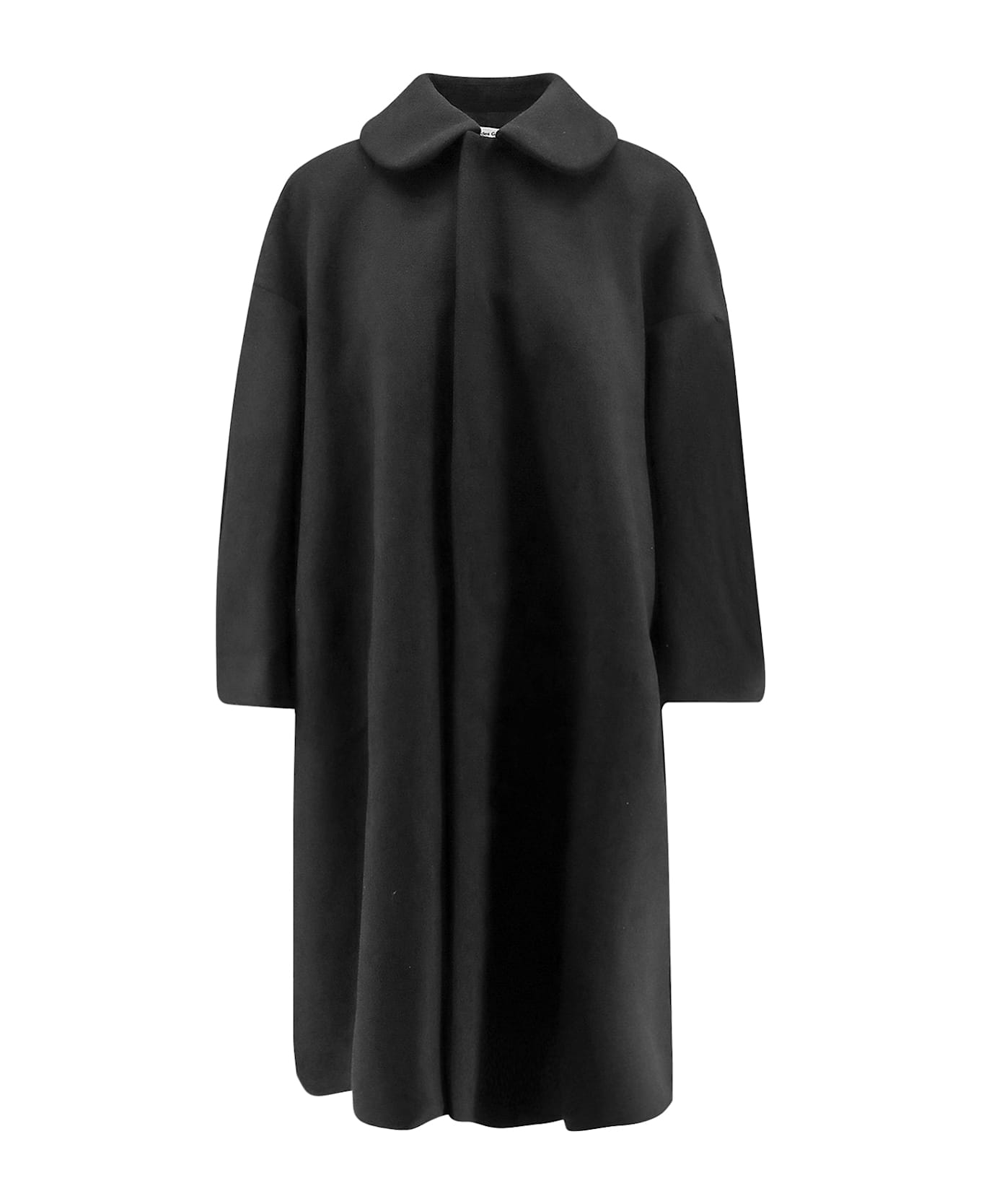 Comme des Garçons Play Coat With Balloon Sleeves - Black