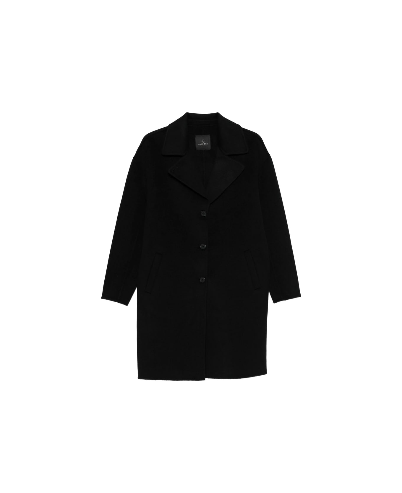 Anine Bing Coat - BLACK
