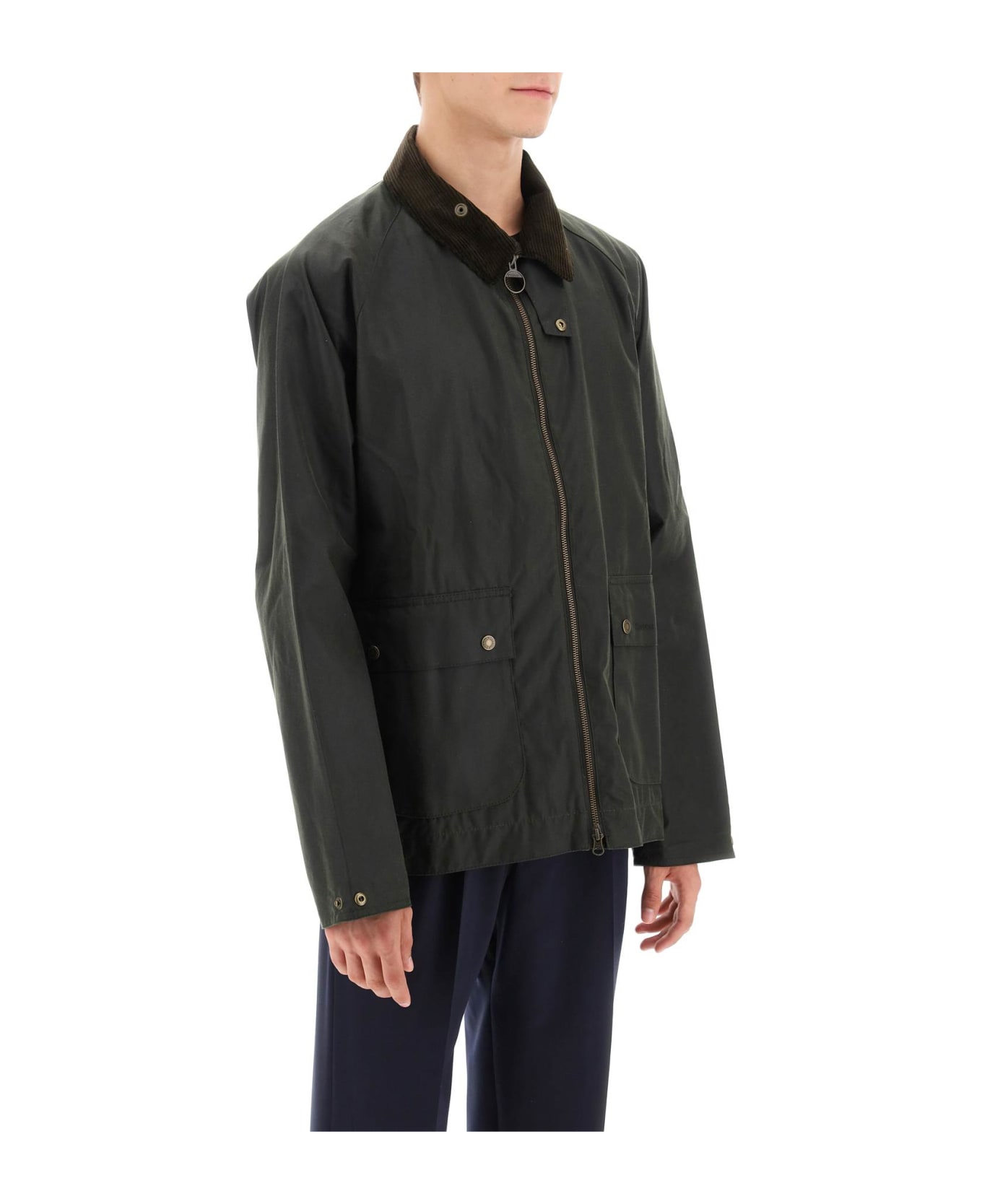 Barbour Short Bedale Jacket - Fern