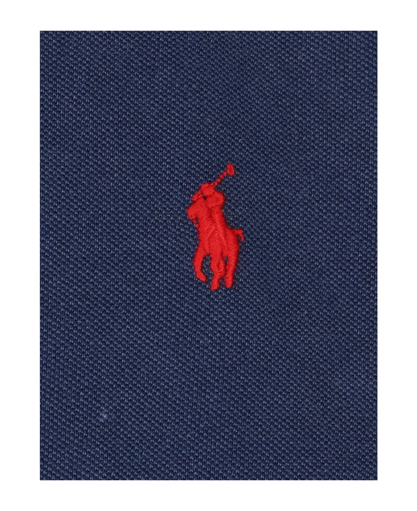 Polo Ralph Lauren Embroidered Logo Polo Shirt - Blue ポロシャツ